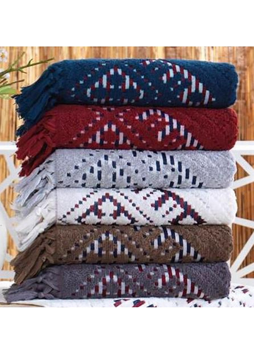 Набір рушників 6 шт. Sikel комбінований