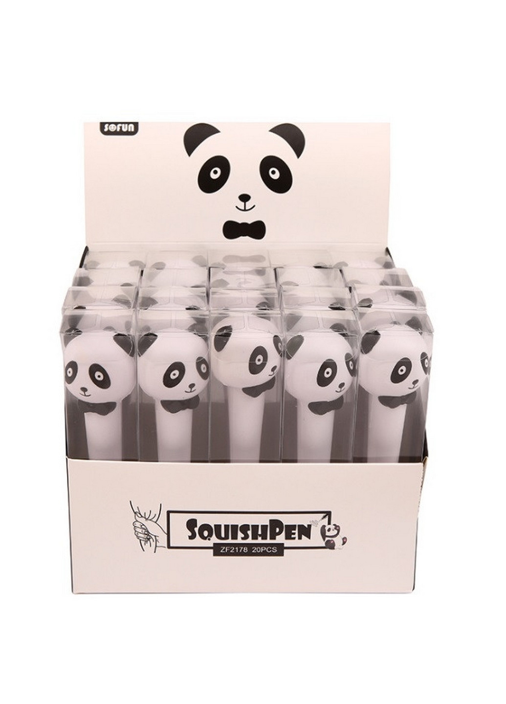 Набор масляных ручек Squishy Panda (2шт) Bookopt (276984442)