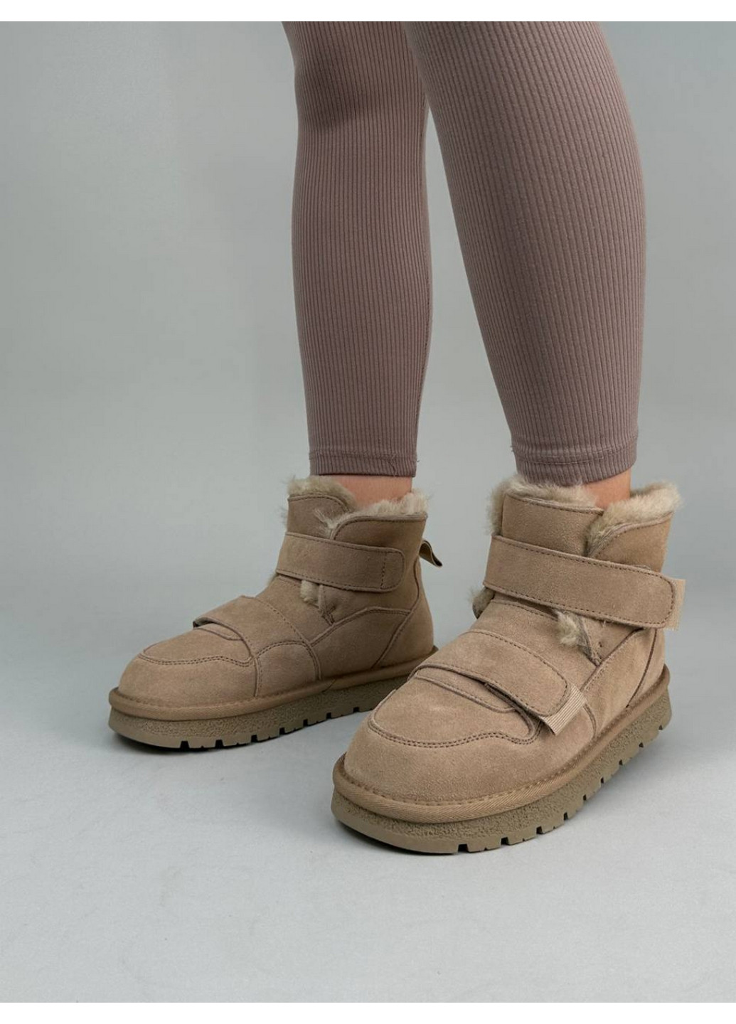 Женские замшевые угги 39 VZUTIK (277156302)