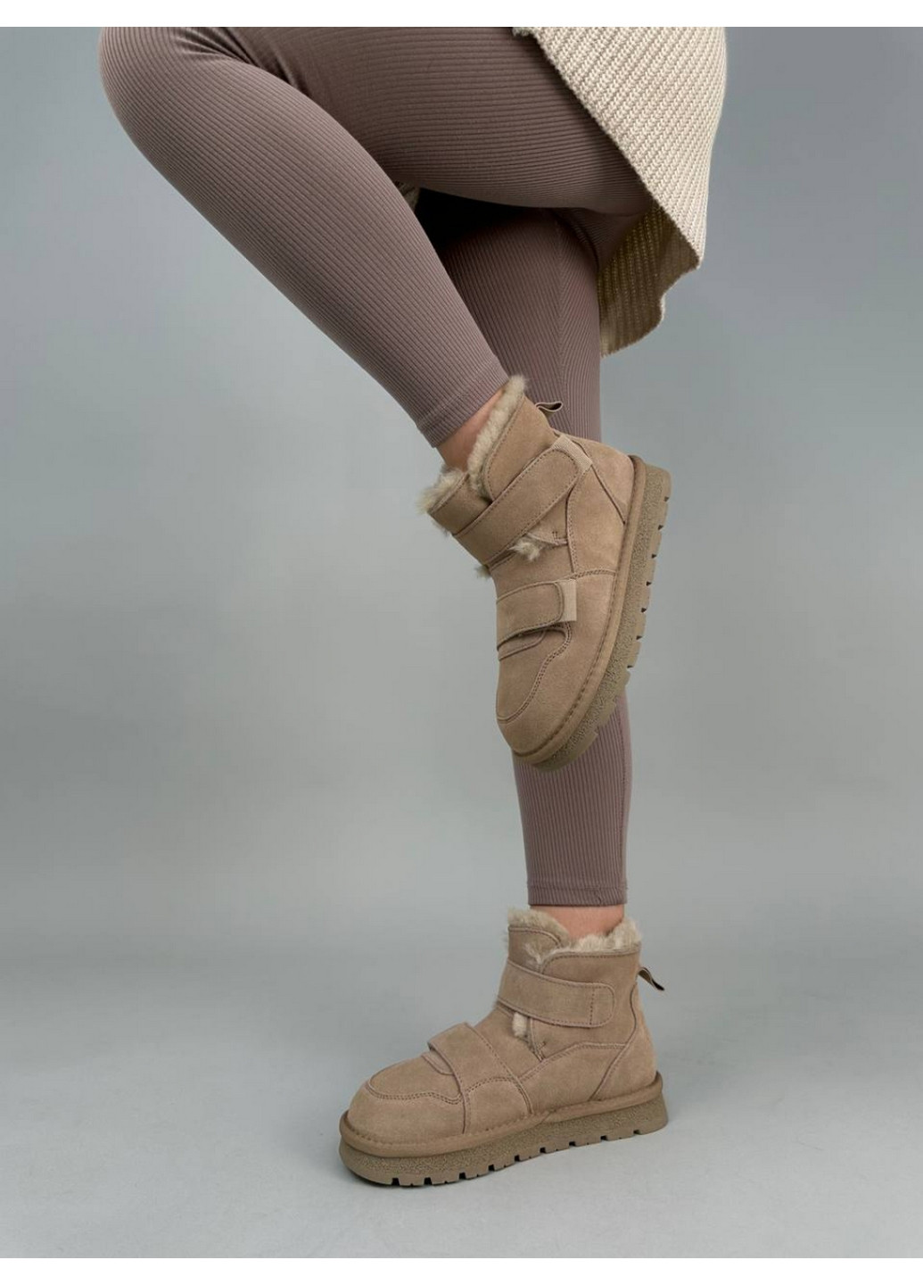 Женские замшевые угги 39 VZUTIK (277156302)