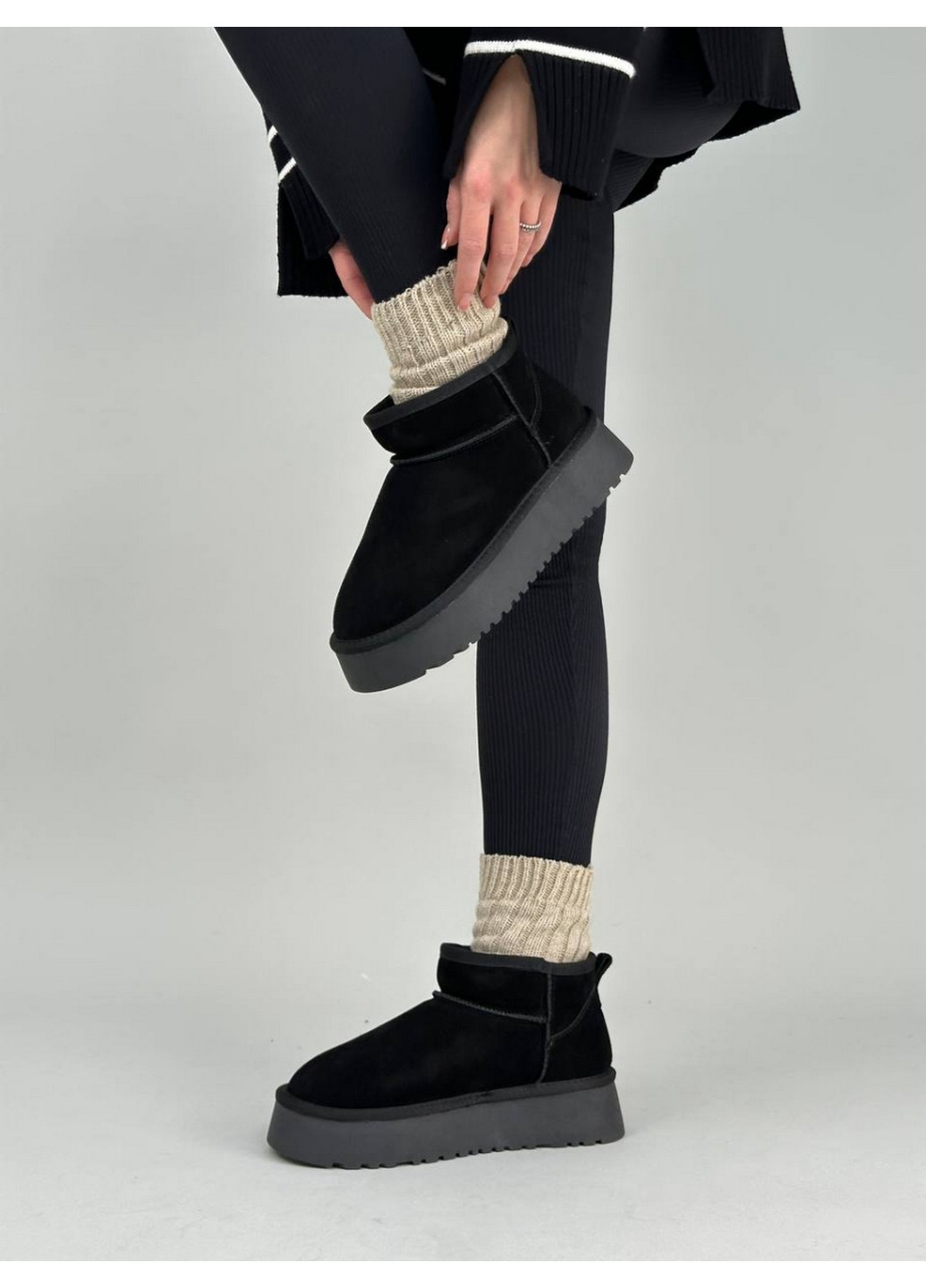 Женские замшевые угги 41 VZUTIK (277154689)