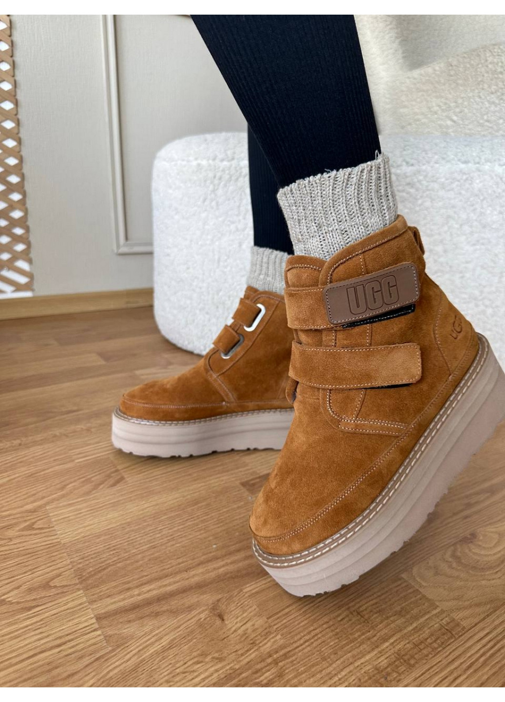 Женские замшевые угги 38 VZUTIK (277156294)