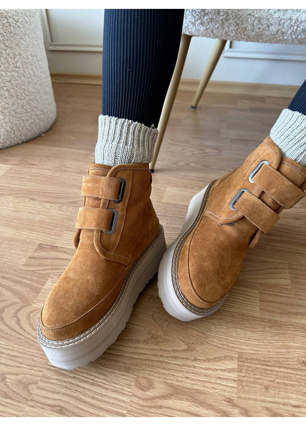 Женские замшевые угги 38 VZUTIK (277156294)