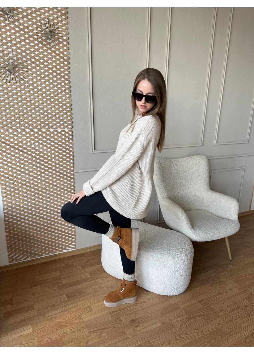 Женские замшевые угги 38 VZUTIK (277156294)