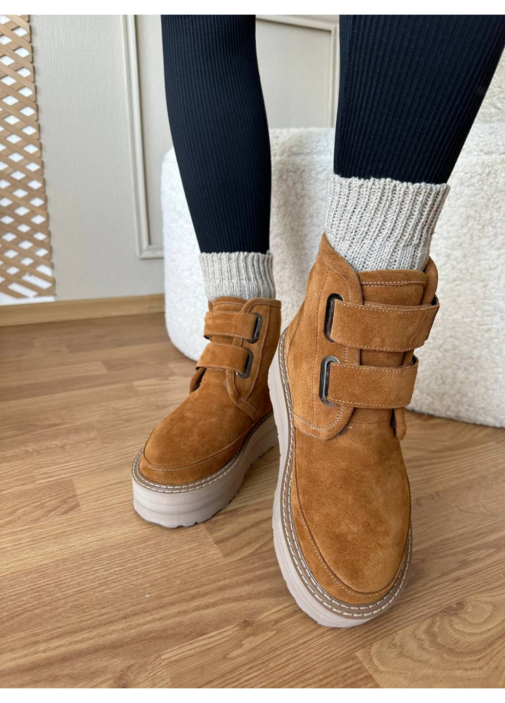 Женские замшевые угги 38 VZUTIK (277156294)