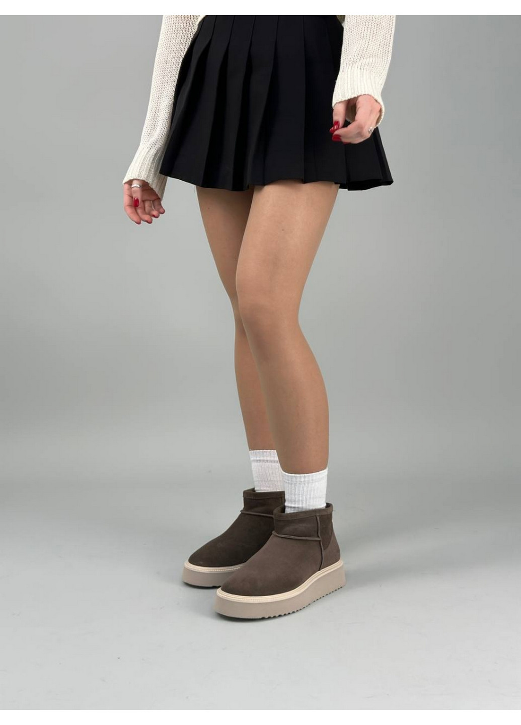 Женские замшевые угги 39 VZUTIK (277156737)