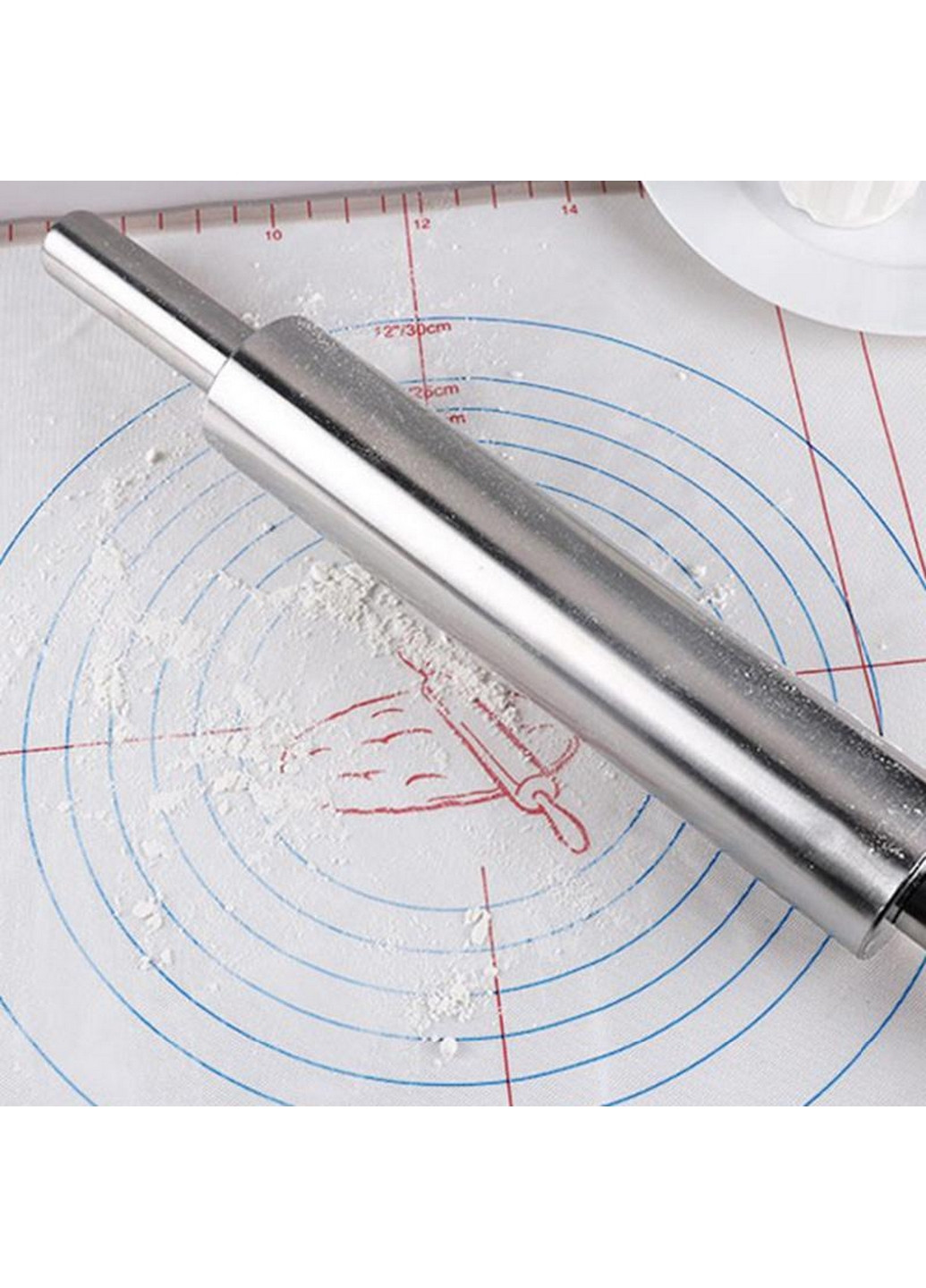 Скалка Profi Cookie из нержавеющей стали Empire (276981663)