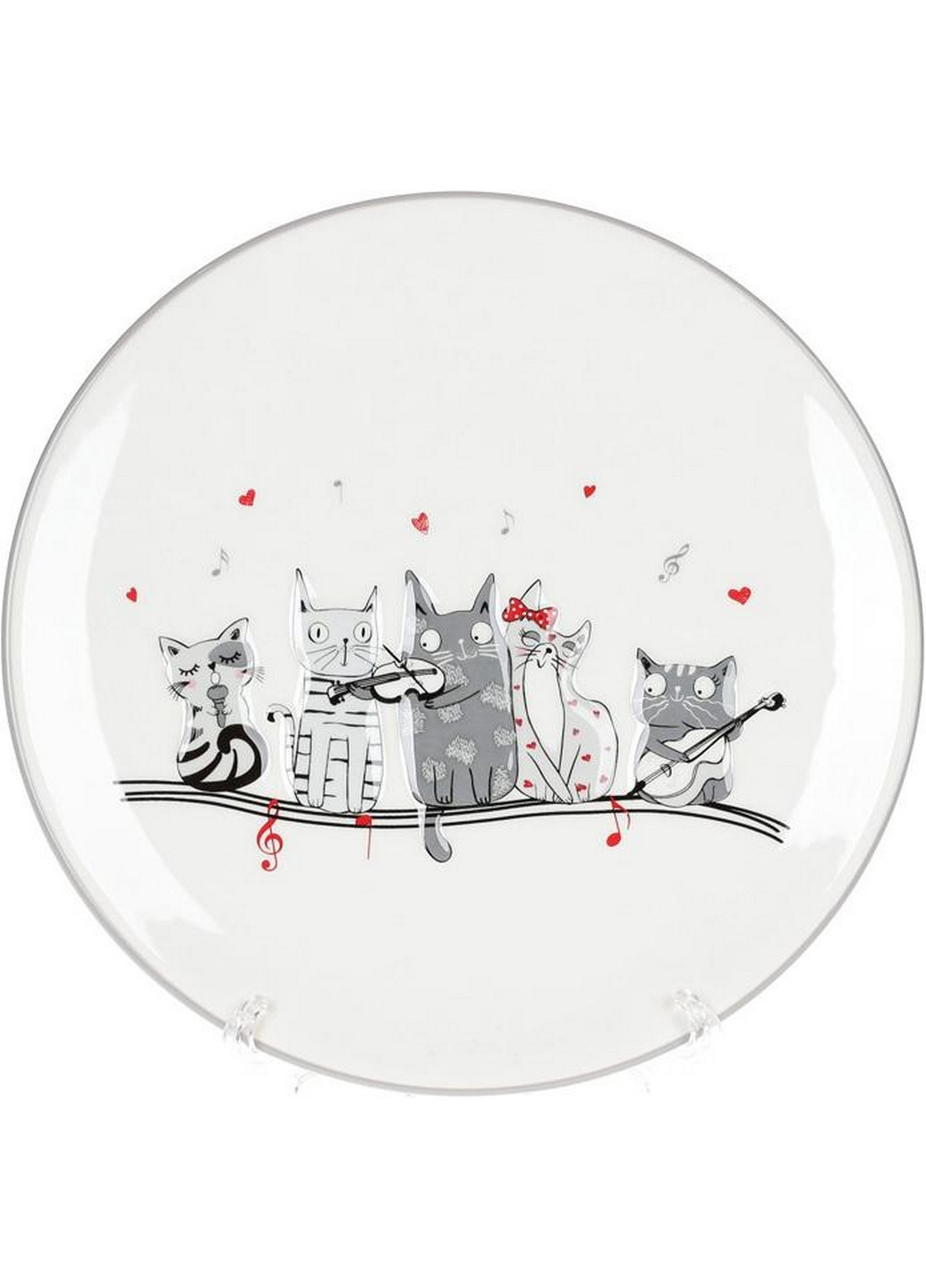 Тарелка керамическая "Ночная серенада" Bona (276983811)