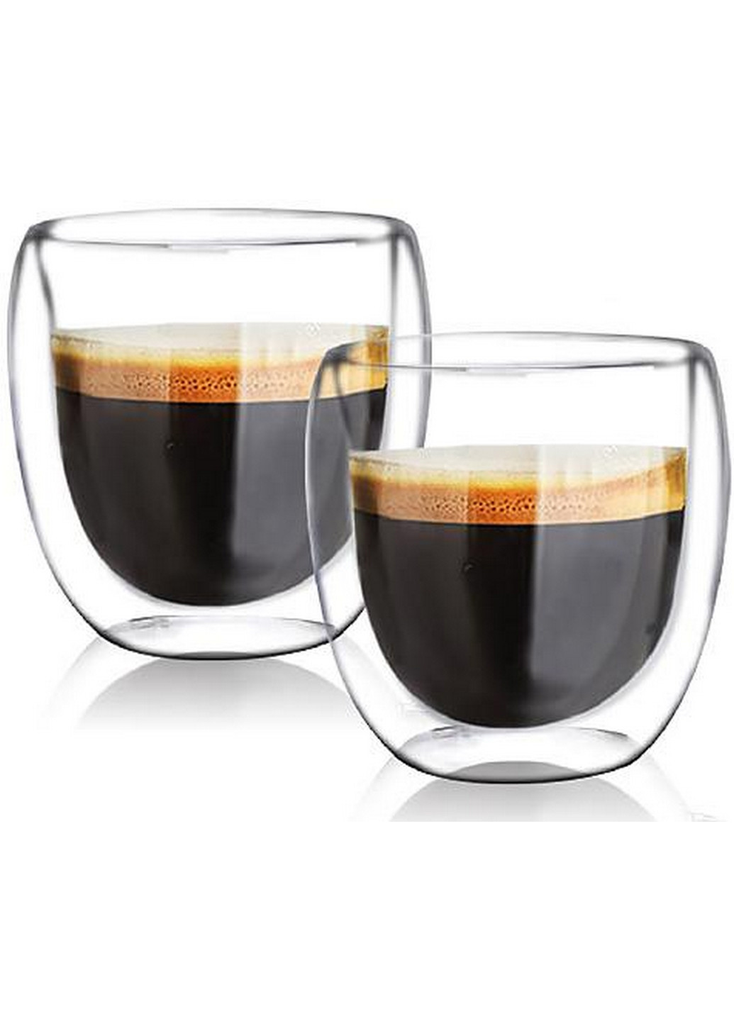 Набор 2 стакана Lorenza "Dual" с двойными стенками S&T (276983550)