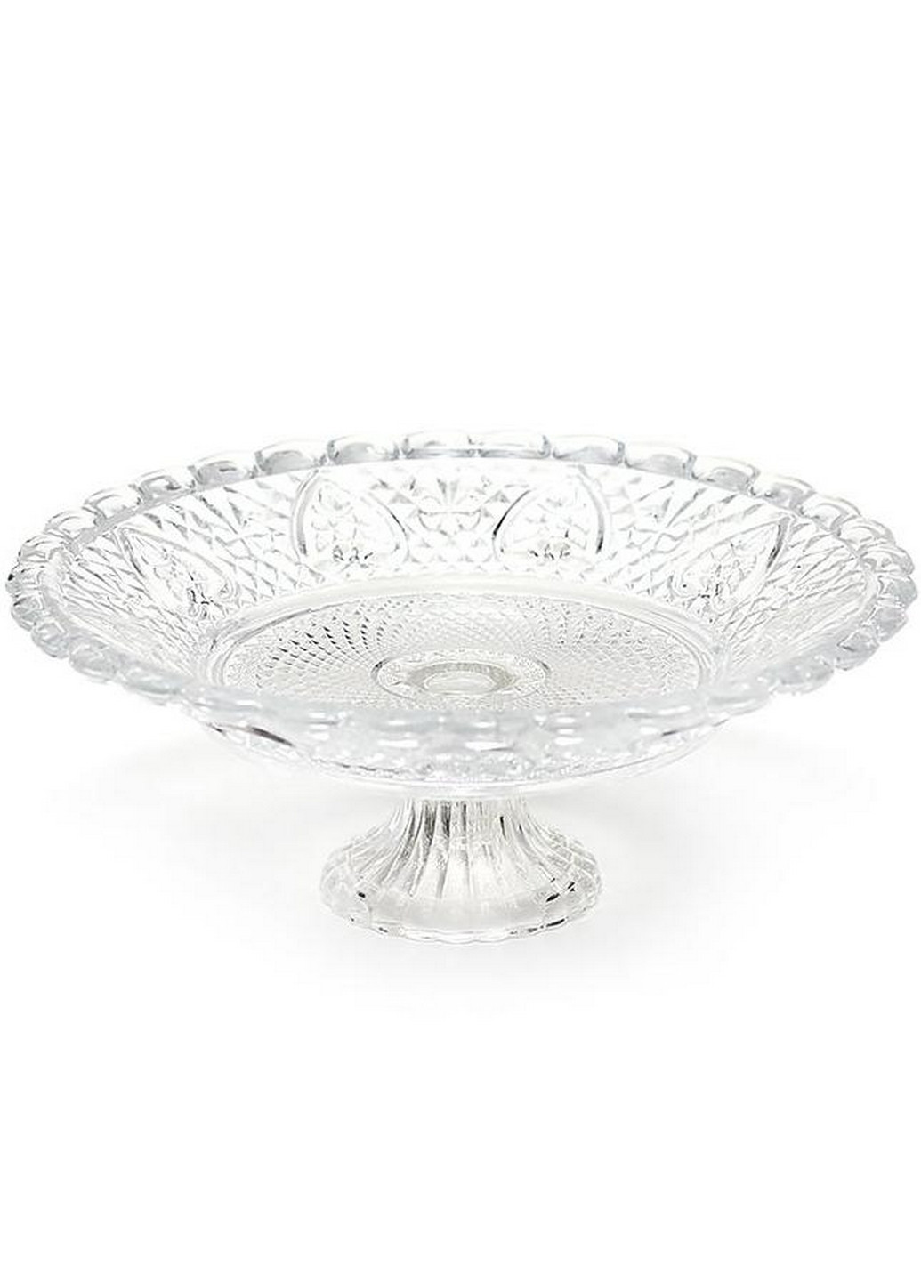 Страва скляна фруктівниця на нозі Bona (276984740)