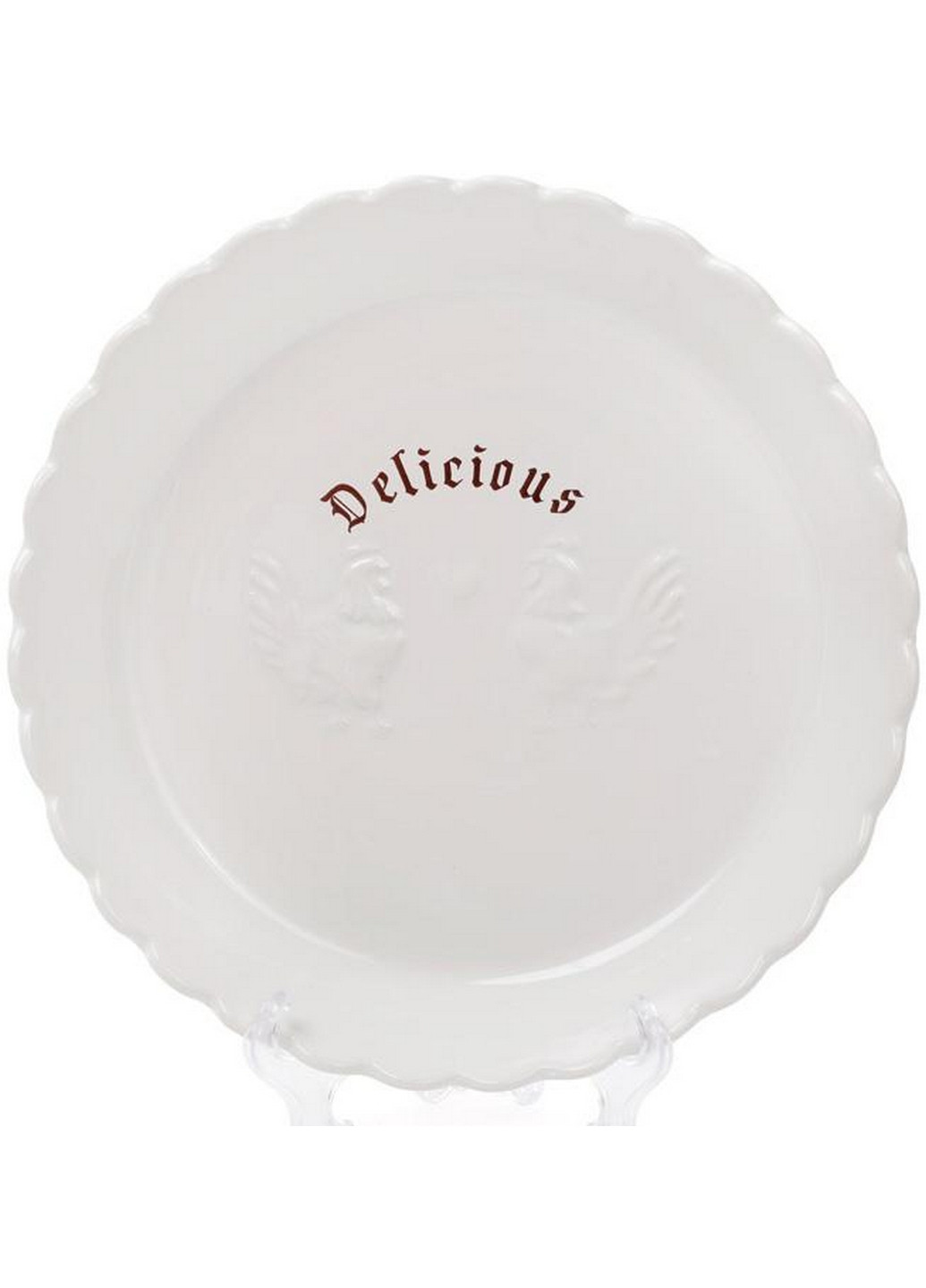 Блюдо керамическое "Тоскана" с объемным рисунком Bona (276977754)