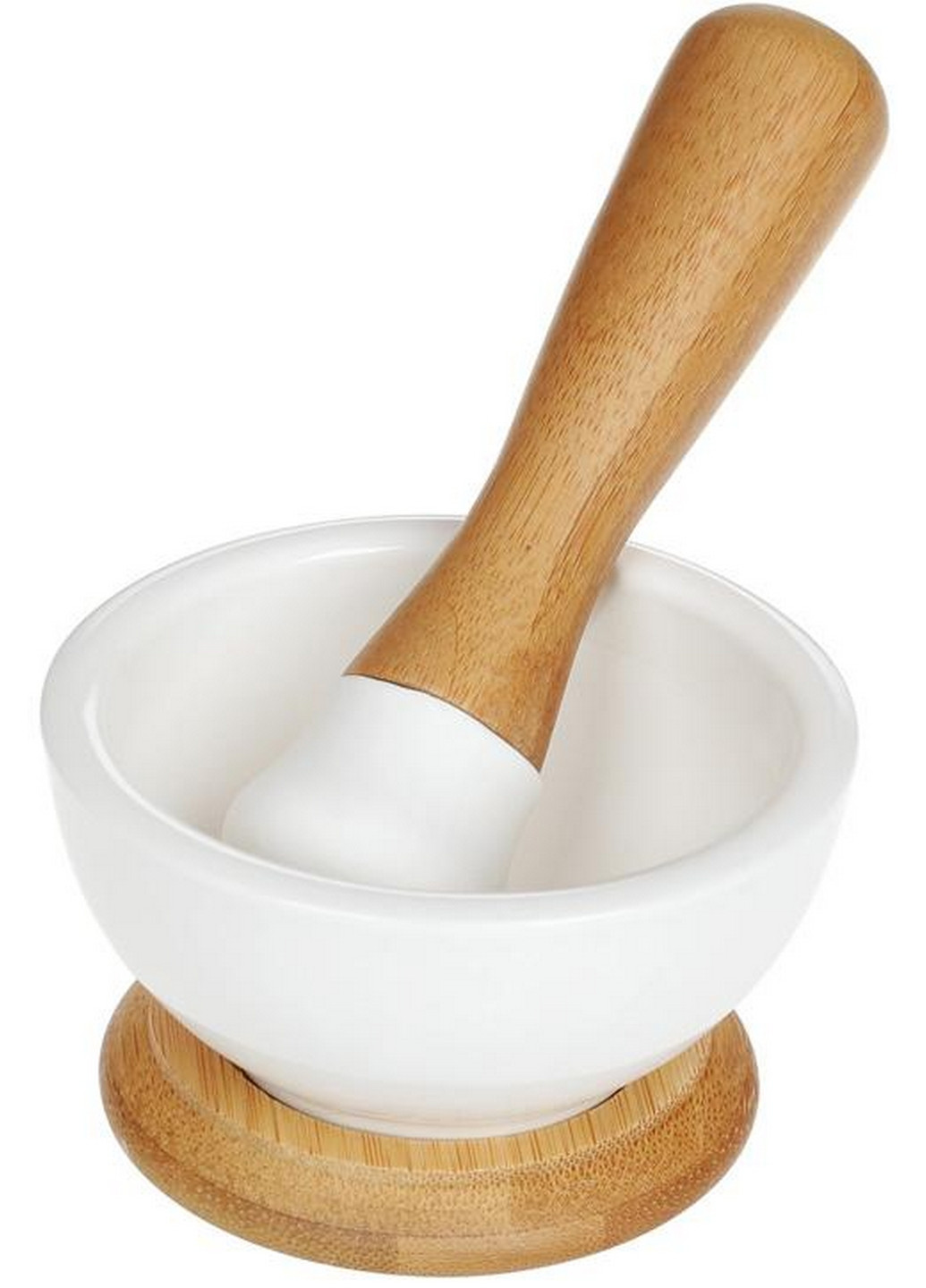 Ступа фарфоровая с бамбуковой подставкой Bona (276981769)