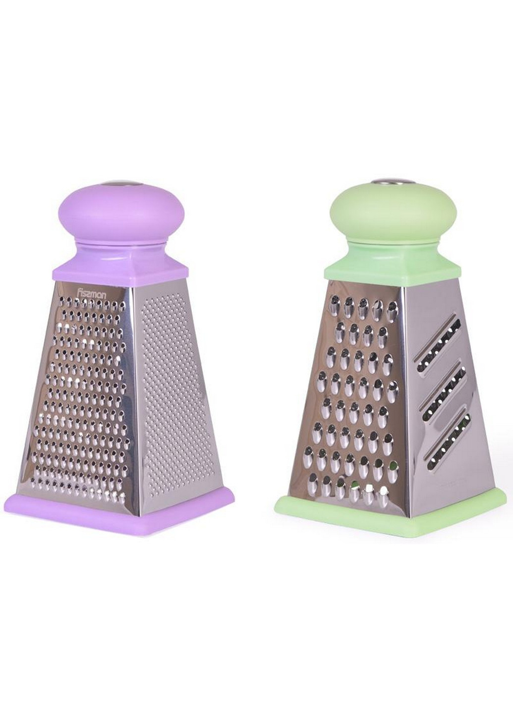 Тертка 4-х гранна Meotida Pyramida із пластиковою ручкою Fissman (276979902)