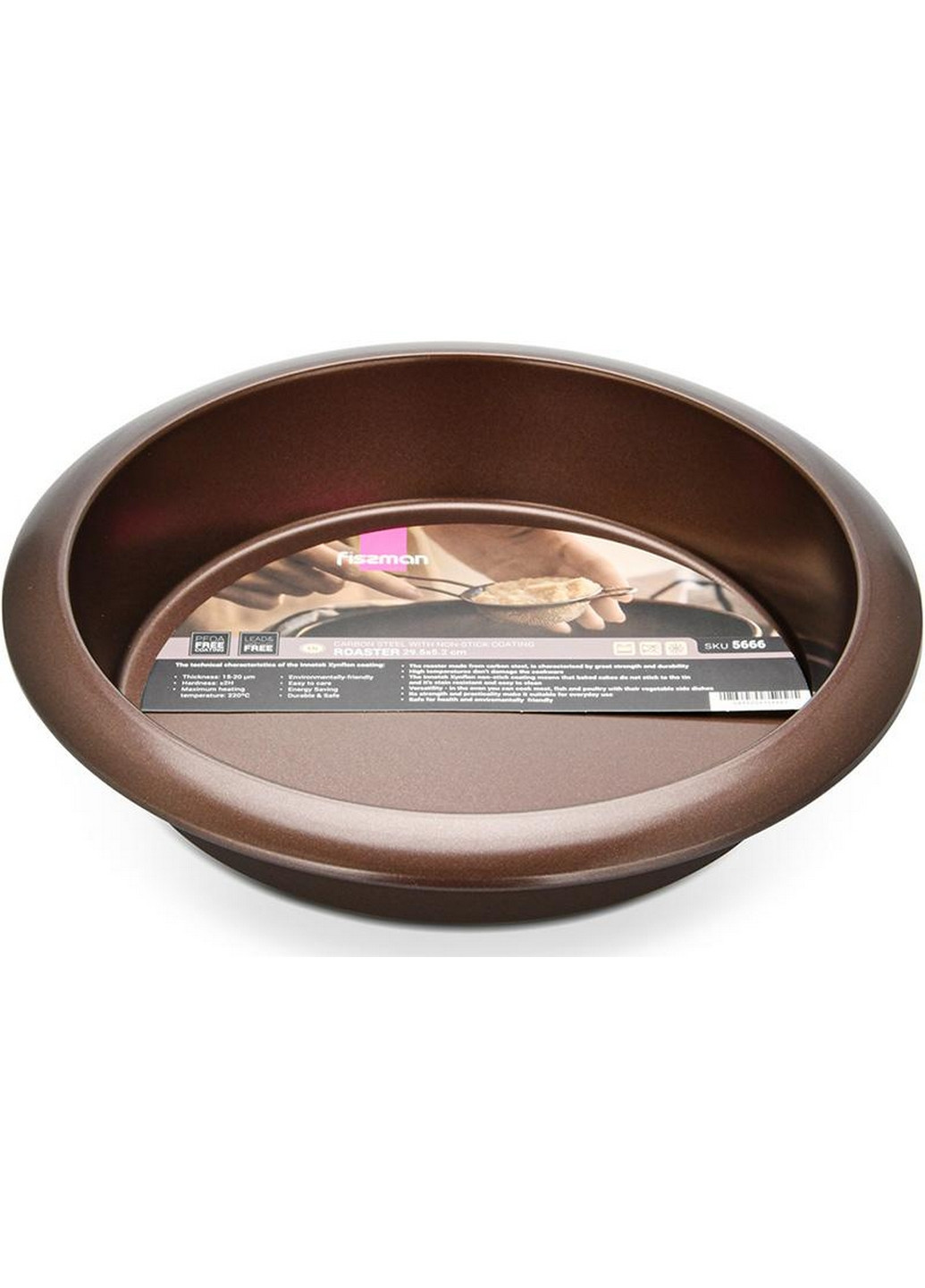 Форма для випікання кругла з антипригарним покриттям Fissman (276978907)
