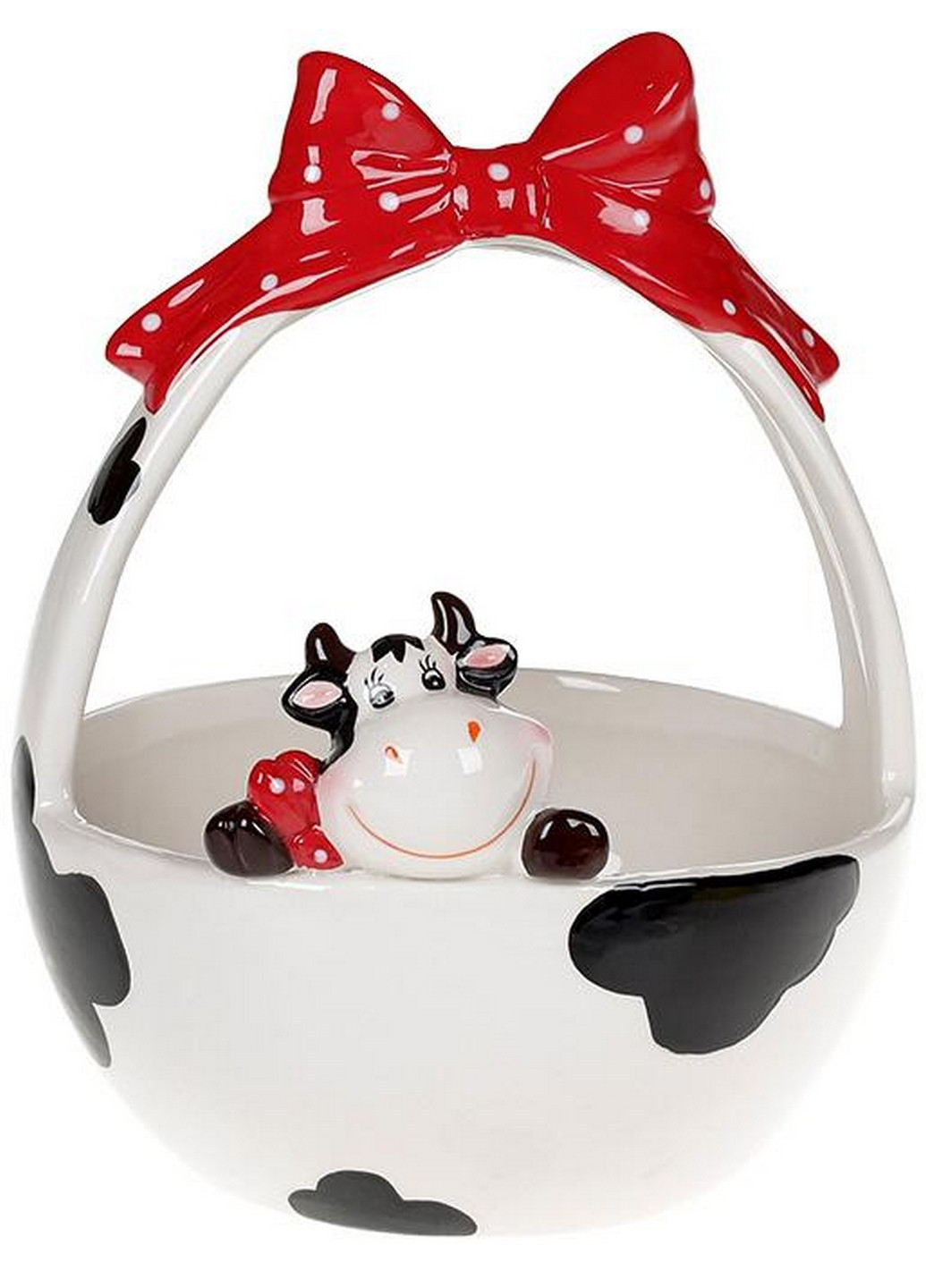 Цукерниця керамічна «Корівка Глорія» з ручкою Bona (276979788)