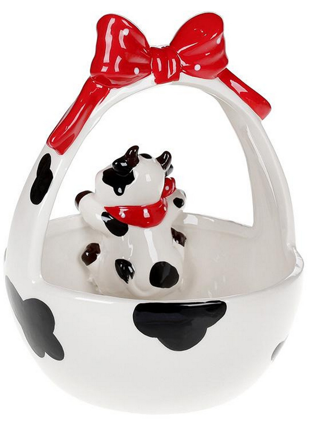 Цукерниця керамічна «Корівка Глорія» з ручкою Bona (276979788)