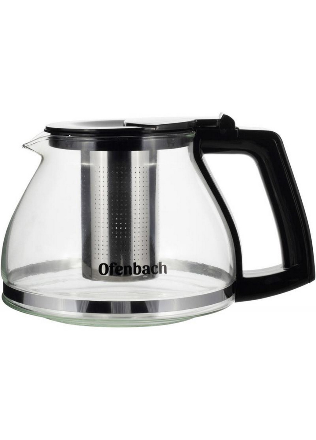 Чайник скляний заварювальний зі знімним ситечком Ofenbach (276979422)