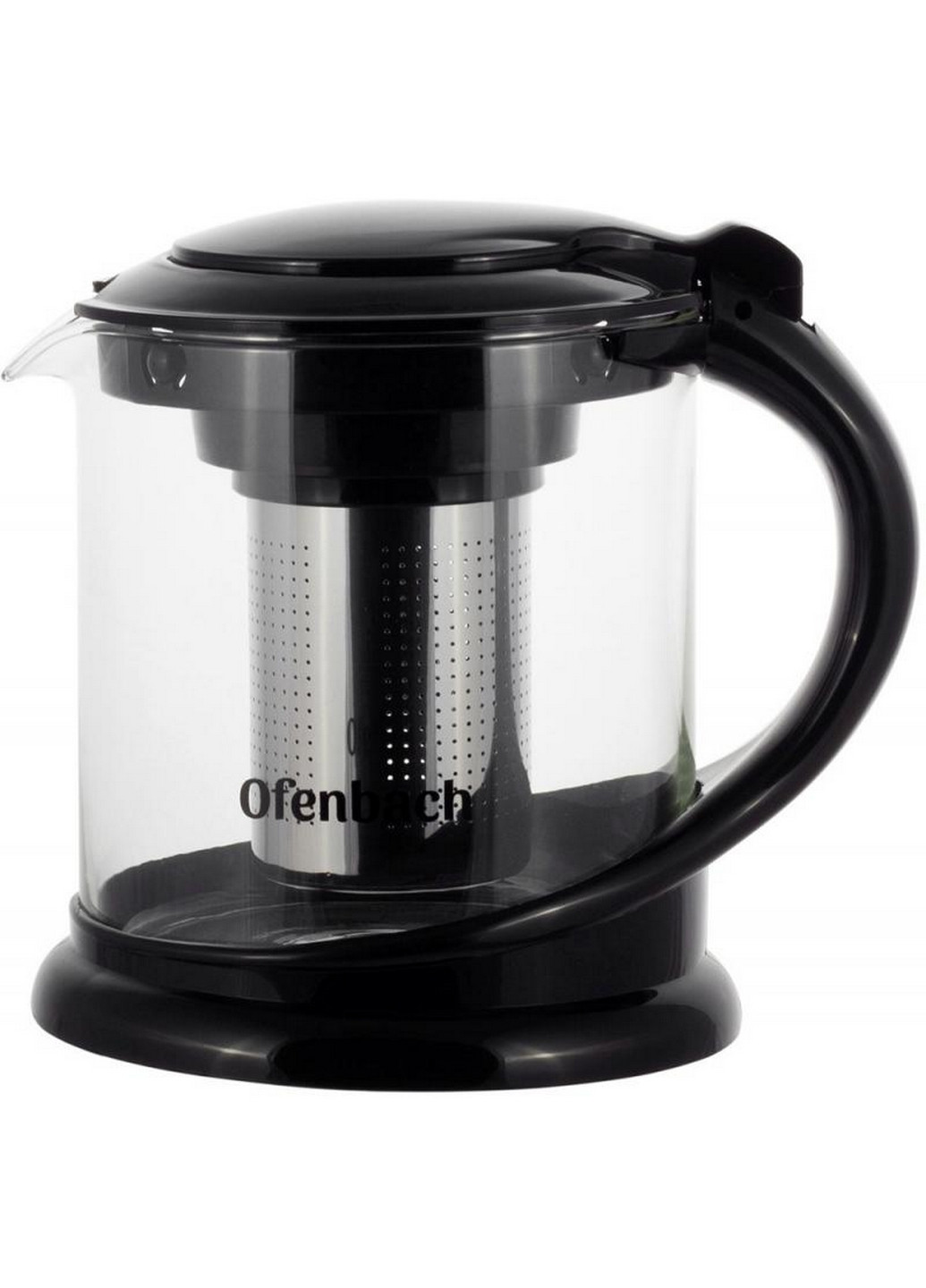 Чайник скляний заварювальний зі знімним ситечком Ofenbach (276981146)