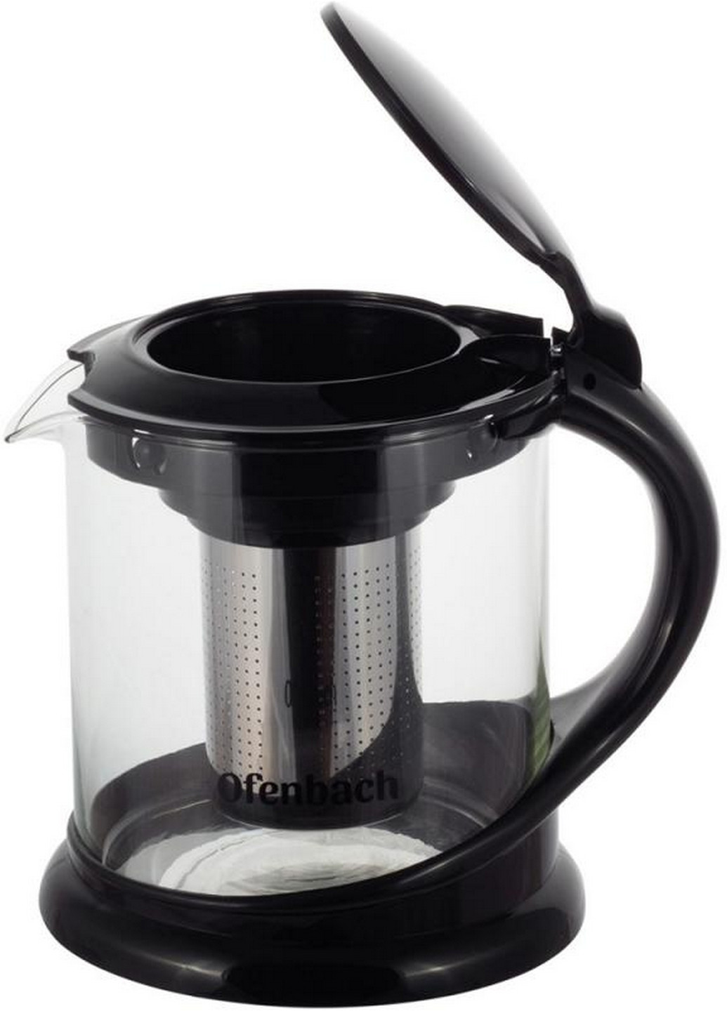 Чайник скляний заварювальний зі знімним ситечком Ofenbach (276981146)