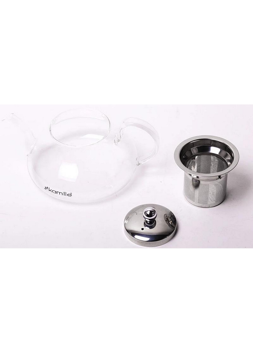 Чайник заварочный Ilasade стеклянный со съемным ситечком Kamille (276982866)