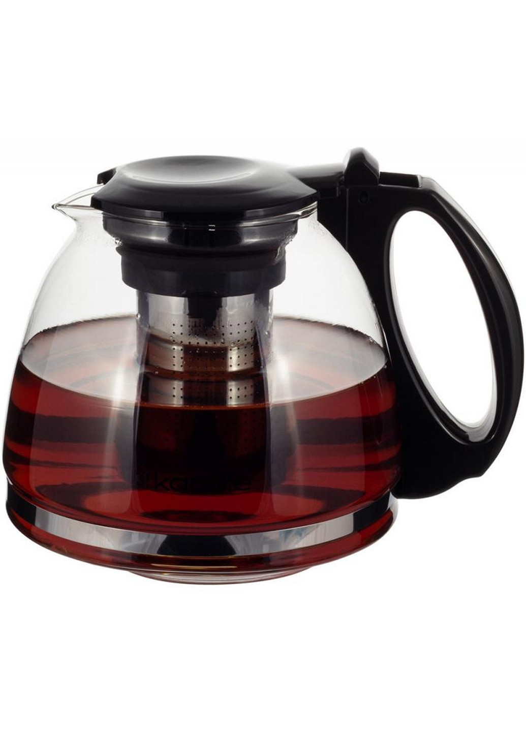 Чайник скляний заварювальний зі знімним ситечком Kamille (276977875)