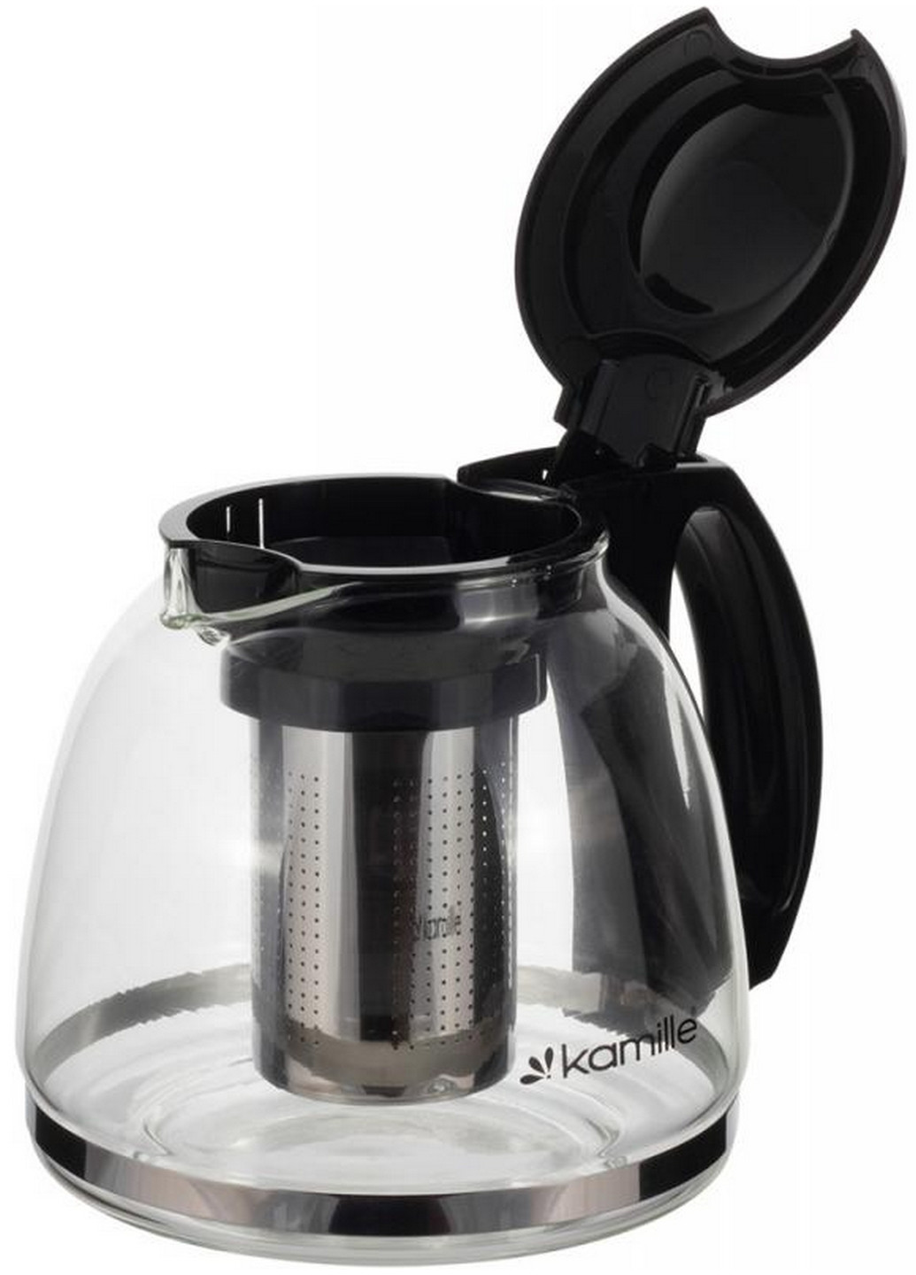 Чайник скляний заварювальний зі знімним ситечком Kamille (276977875)