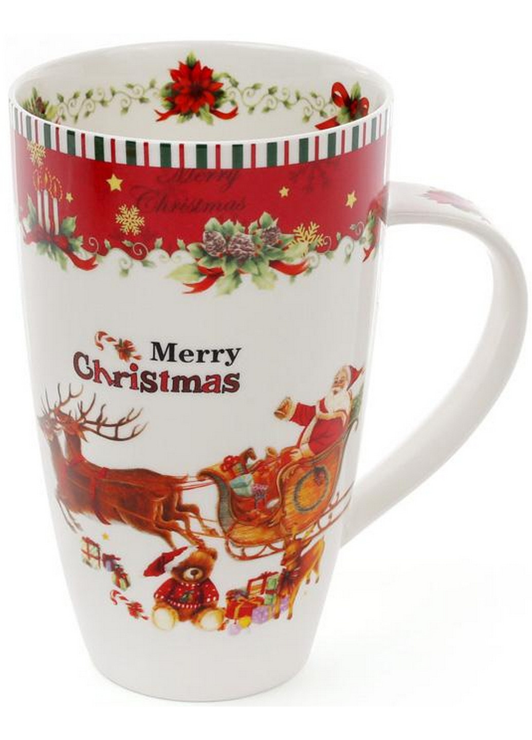 Кухоль порцеляновий "З різдвом" у подарунковій коробці Bona (276981796)