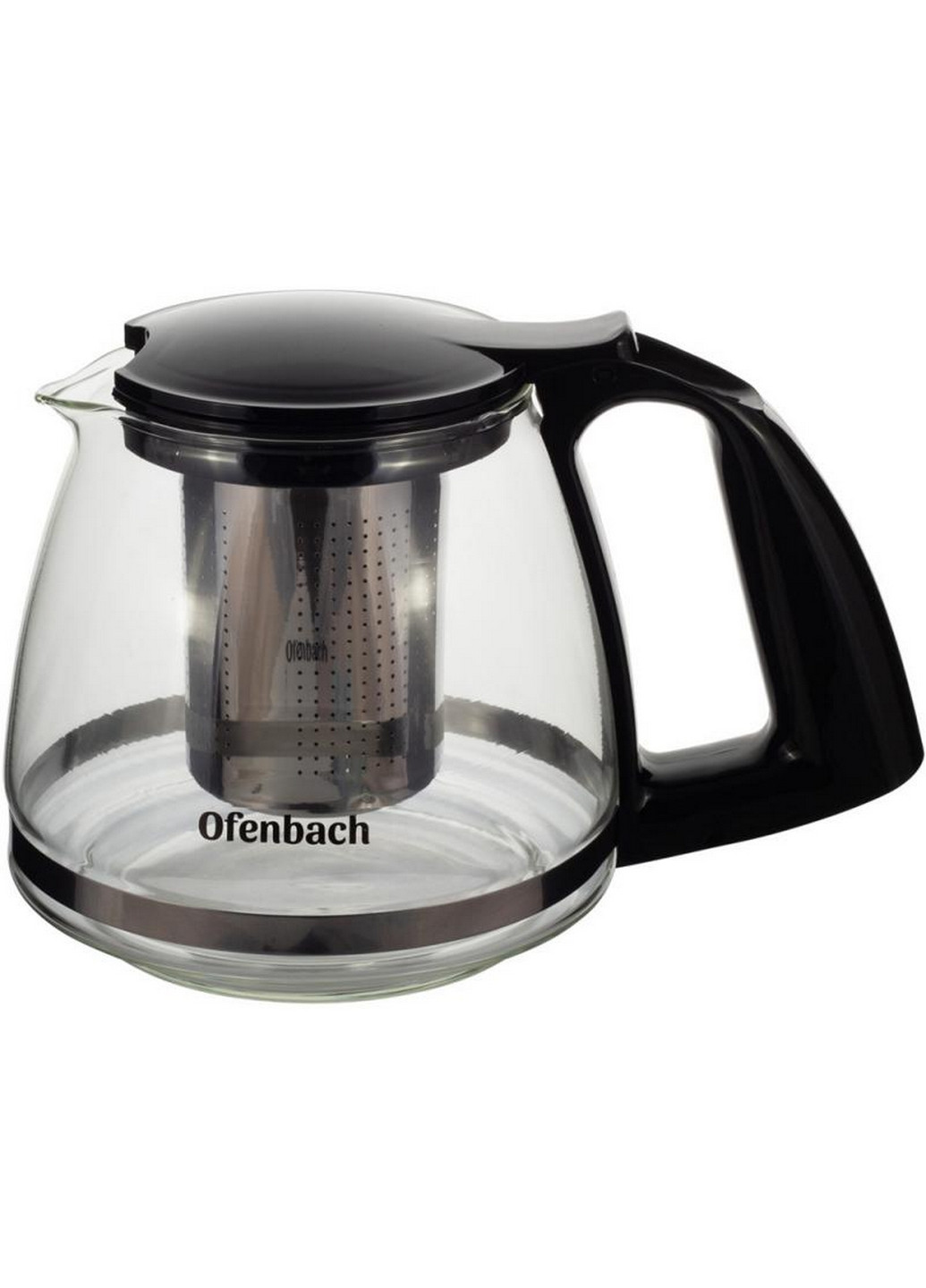 Чайник стеклянный заварочный со съемным ситечком Ofenbach (276985889)