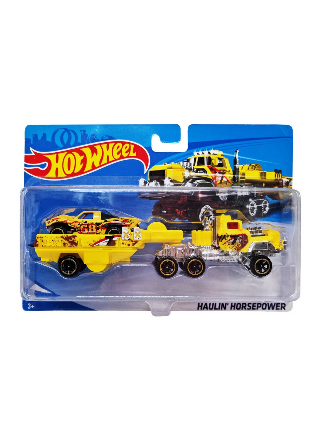 Дитячий ігровий набір машинок із трейлером Bambi (276978486)