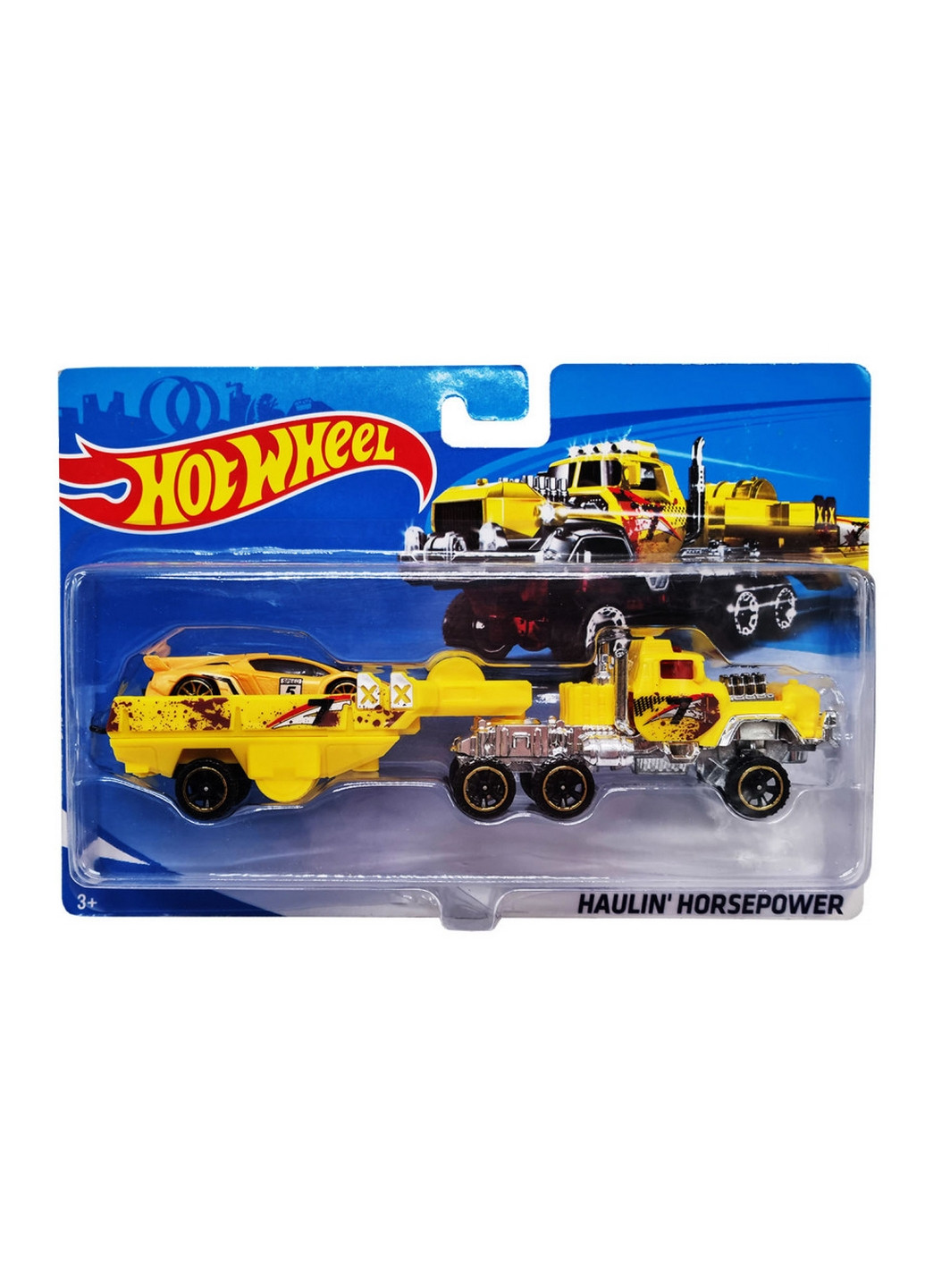 Дитячий ігровий набір машинок із трейлером Bambi (276979483)