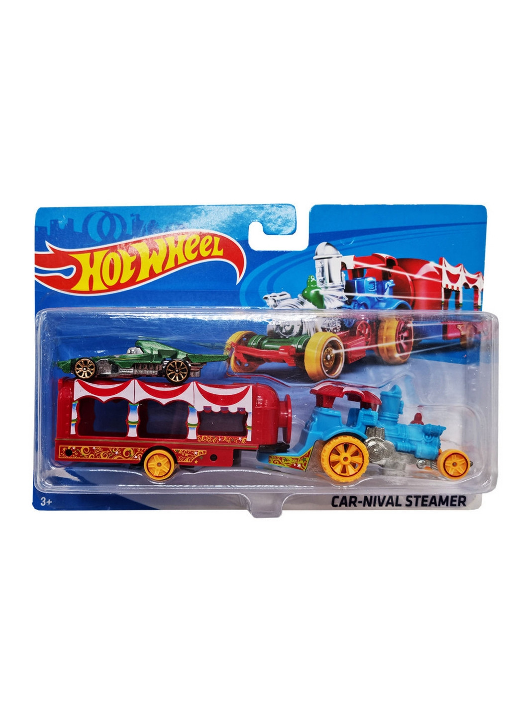 Дитячий ігровий набір машинок із трейлером Bambi (276980483)