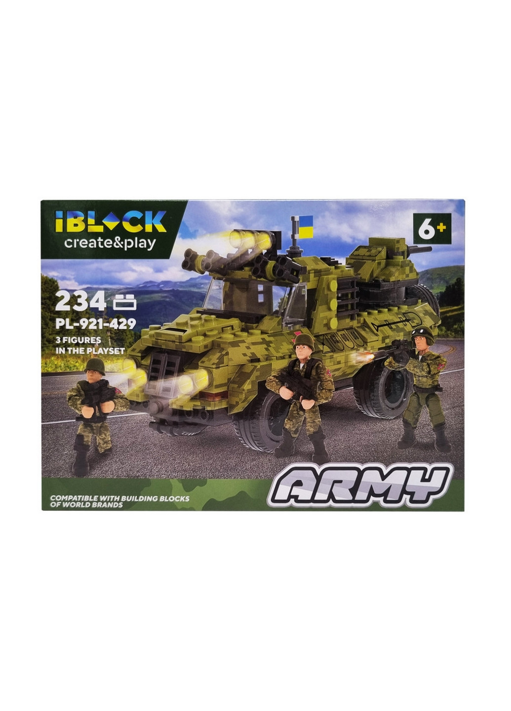 Конструктор Армия, 4 вида (Вид 1) Iblock (276985016)