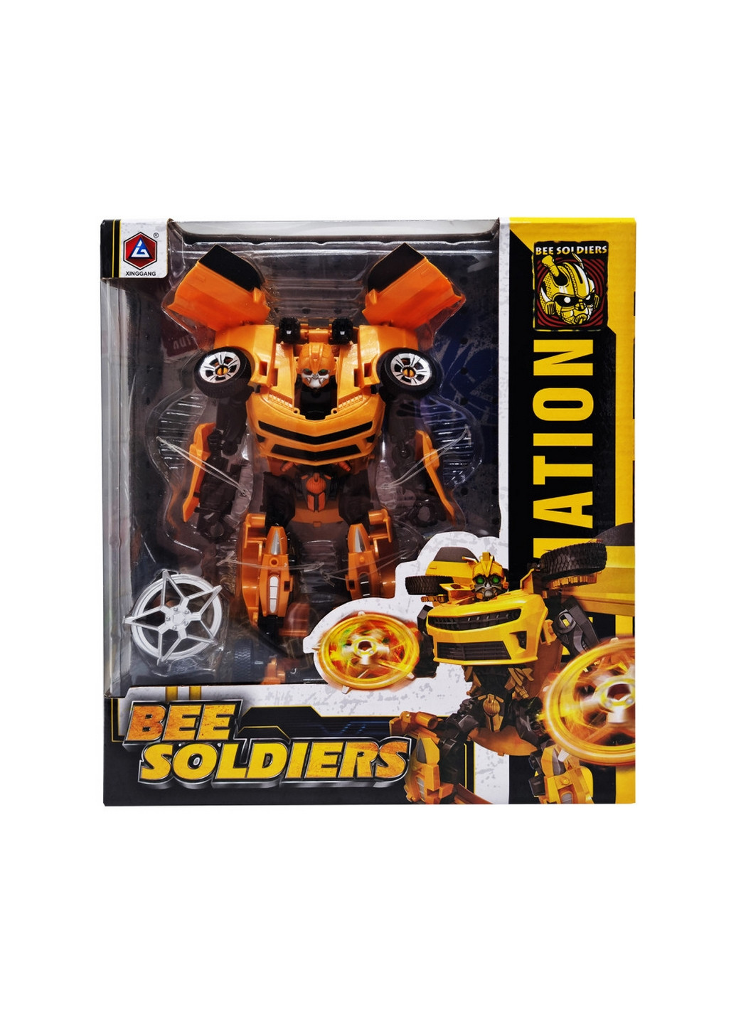 Трансформер игровой Bee Soldiers с оружием Bambi (276981470)