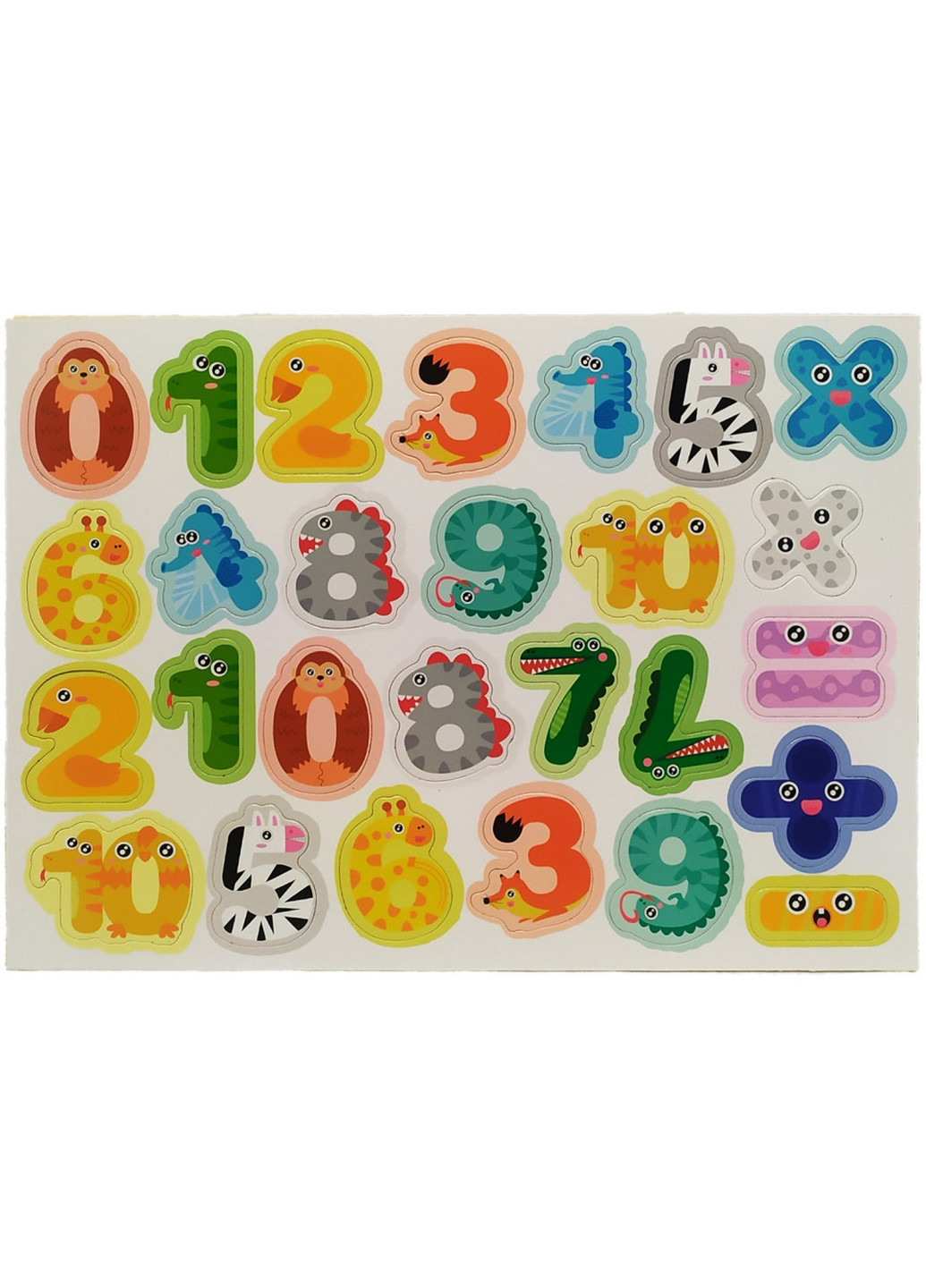 Деревянная Логическая игра "Математика" Bambi (276978513)