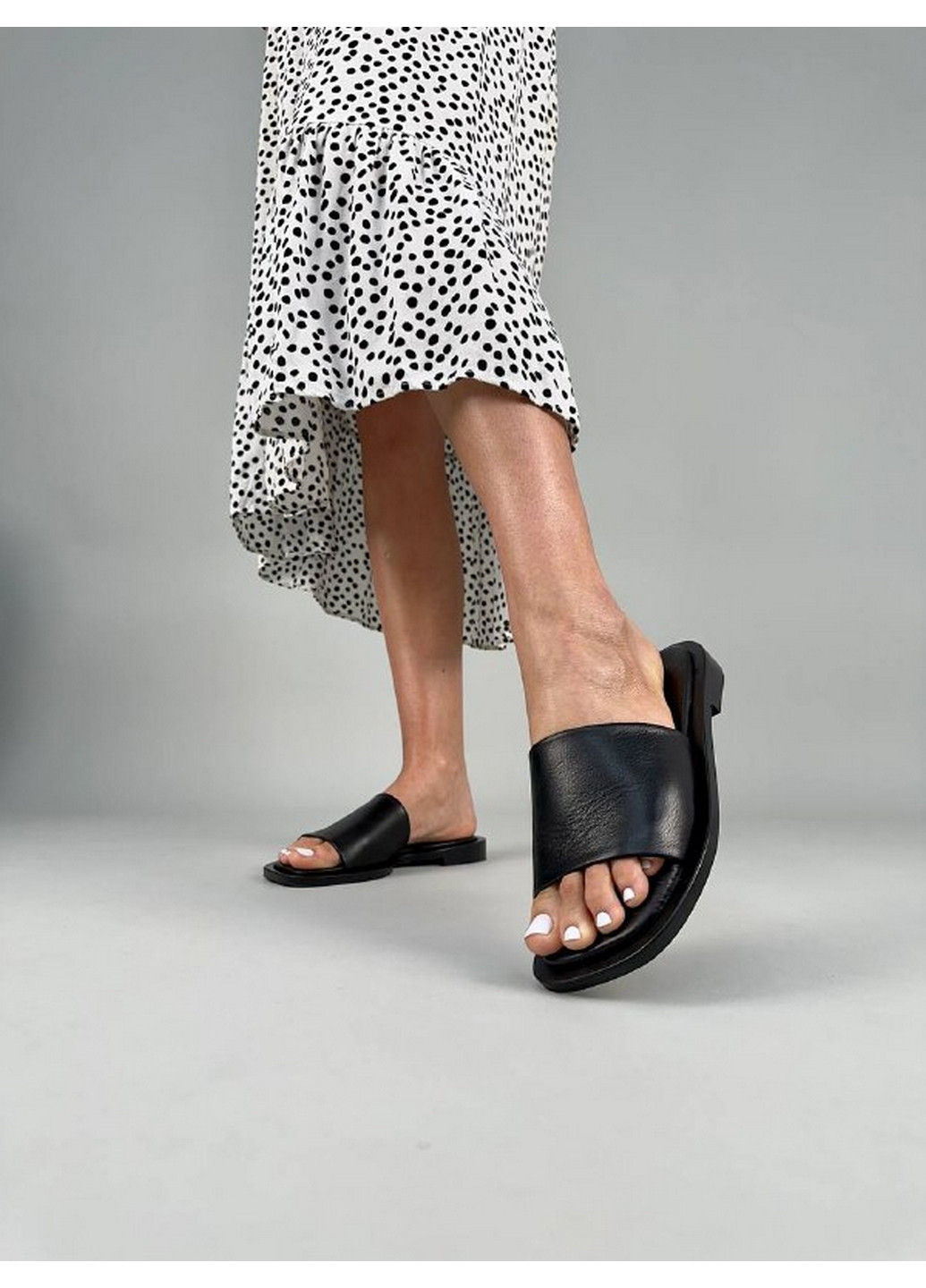 Кожаные женские шлепанцы VZUTIK (276986016)