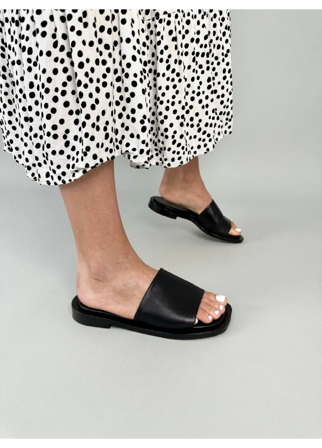 Кожаные женские шлепанцы VZUTIK (276986016)