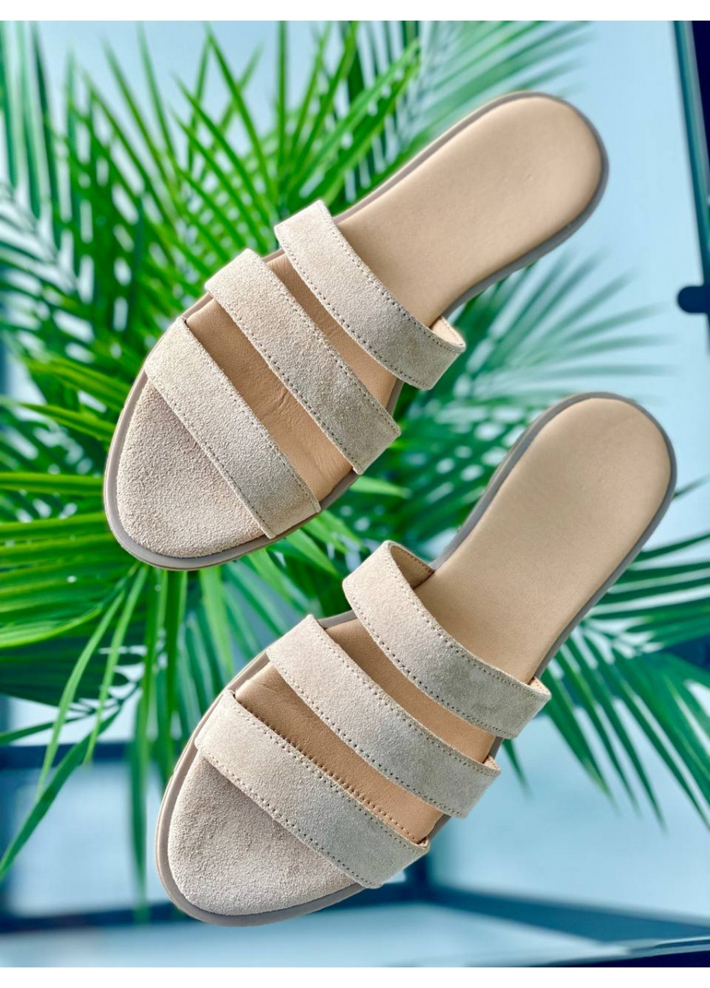 Замшевые женские шлепанцы VZUTIK (276979299)