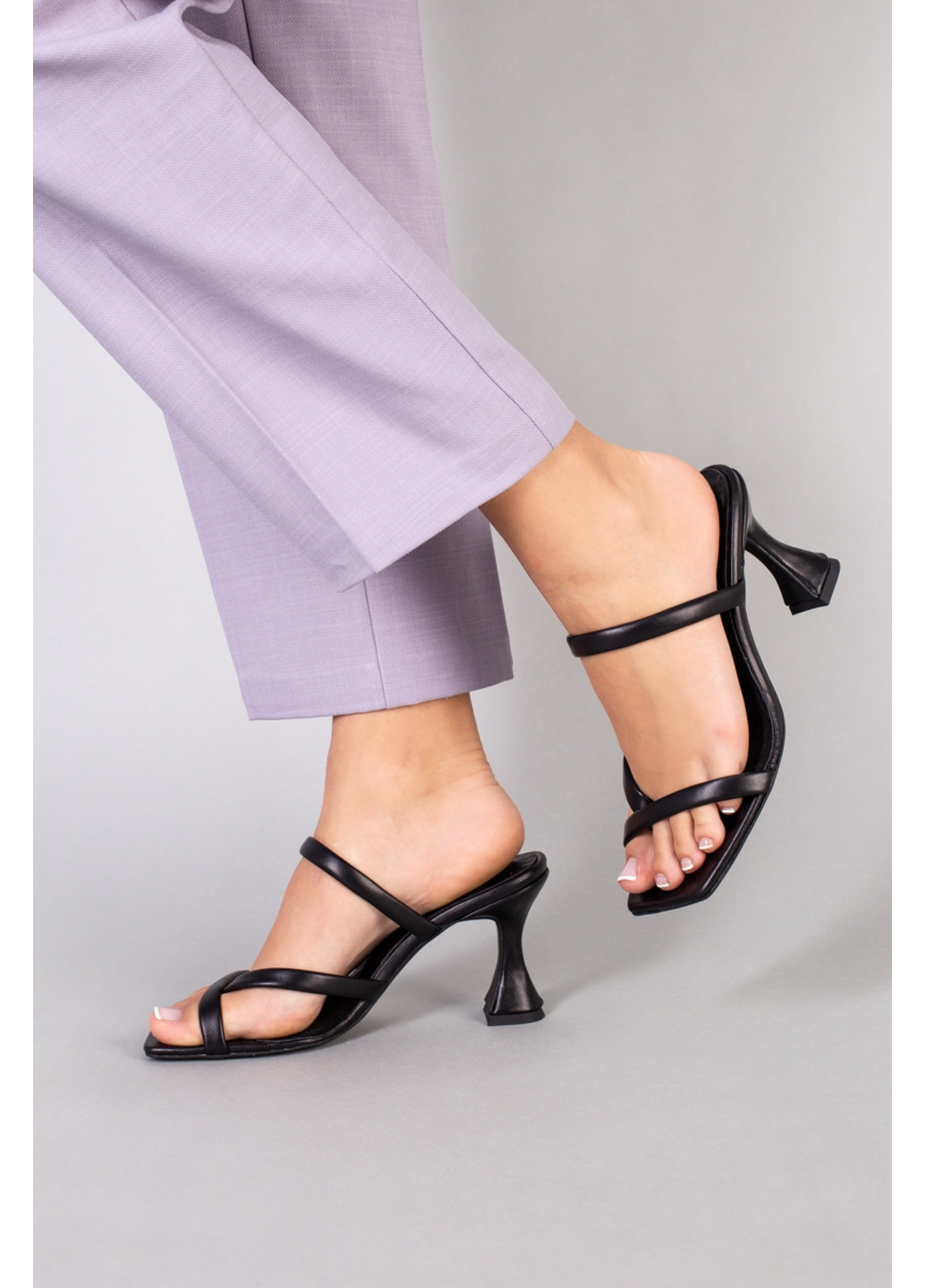 Кожаные женские шлепанцы VZUTIK (276980314)