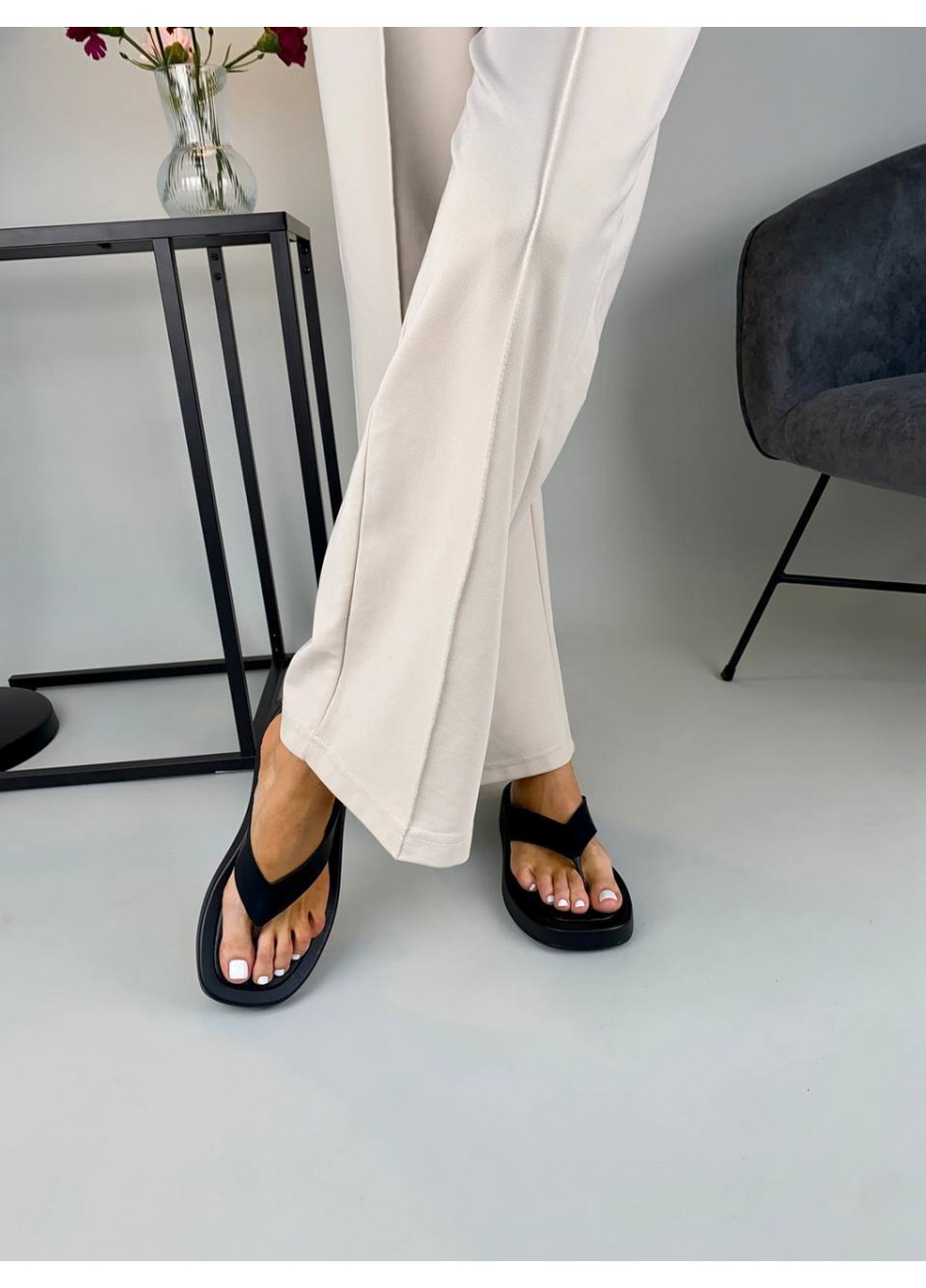 Кожаные женские шлепанцы VZUTIK (276980398)