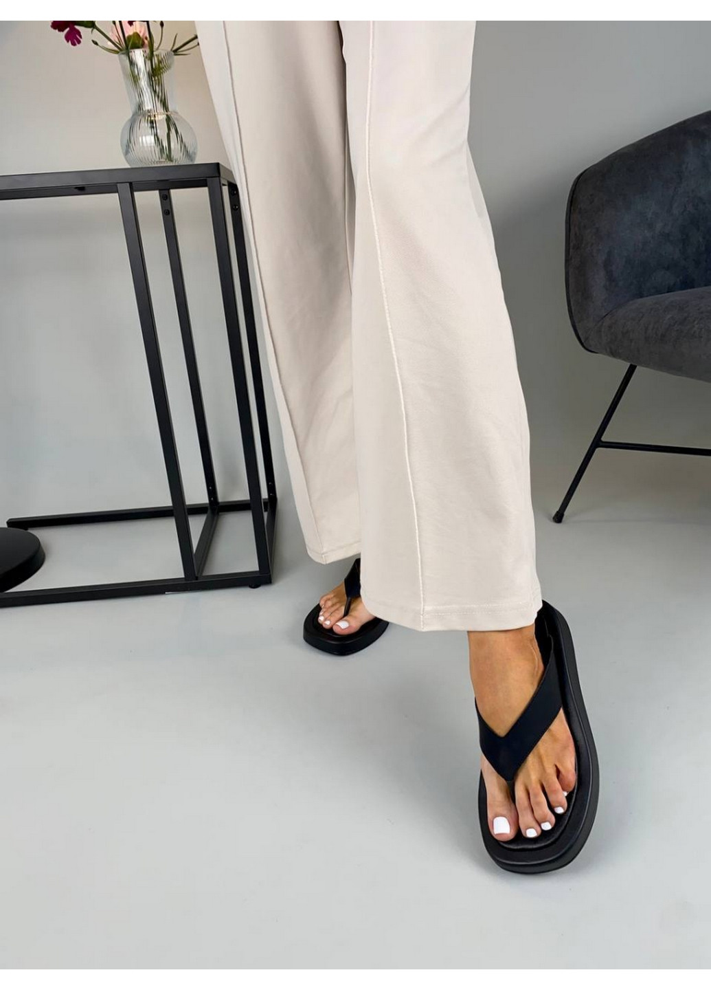 Кожаные женские шлепанцы VZUTIK (276980398)