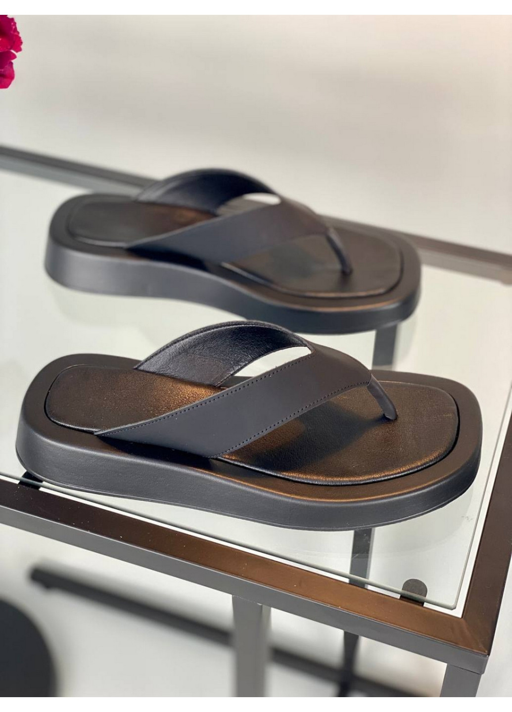 Кожаные женские шлепанцы VZUTIK (276980398)