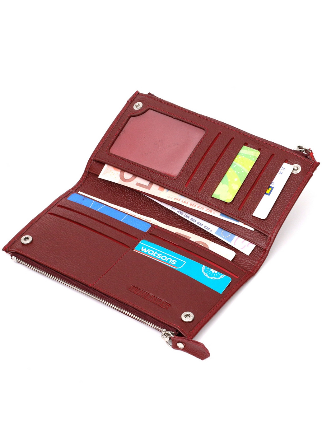 Шкіряний жіночий гаманець st leather (276982032)