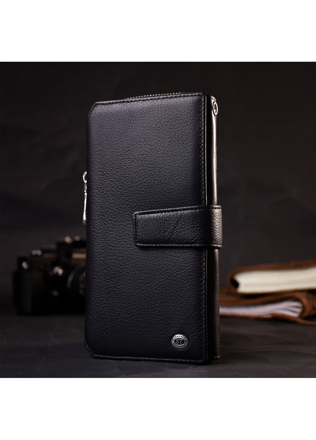 Шкіряний жіночий гаманець st leather (276979024)