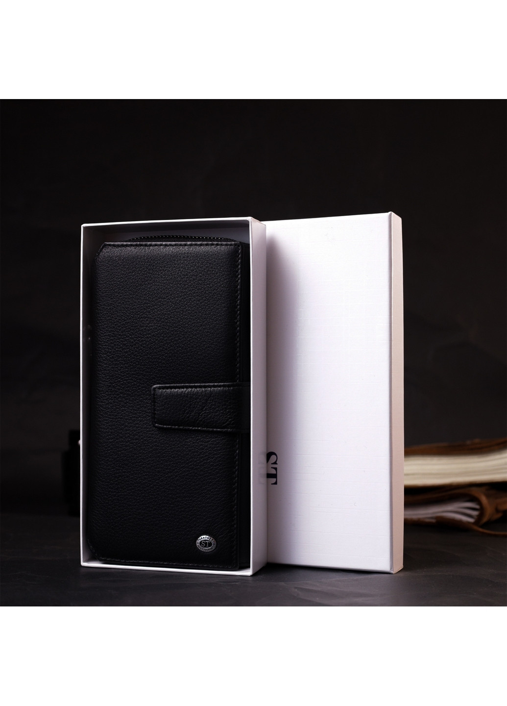 Кожаный женский кошелек st leather (276979024)