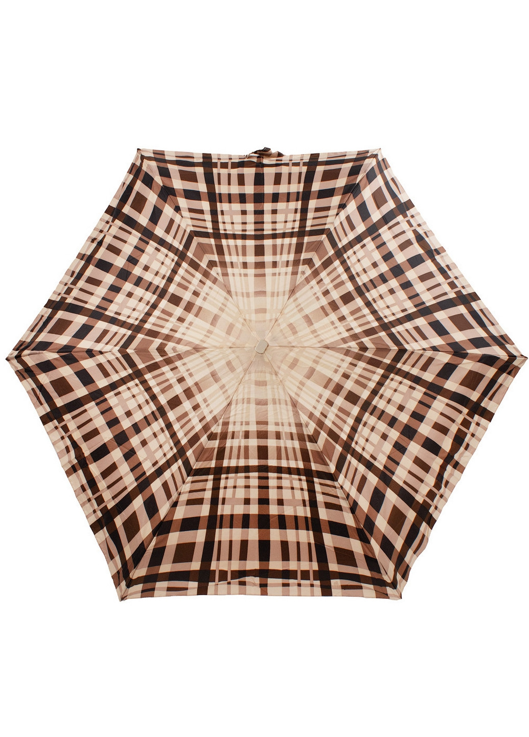 Коричневый механический женский зонт облегченно-компактный Zest (276983961)