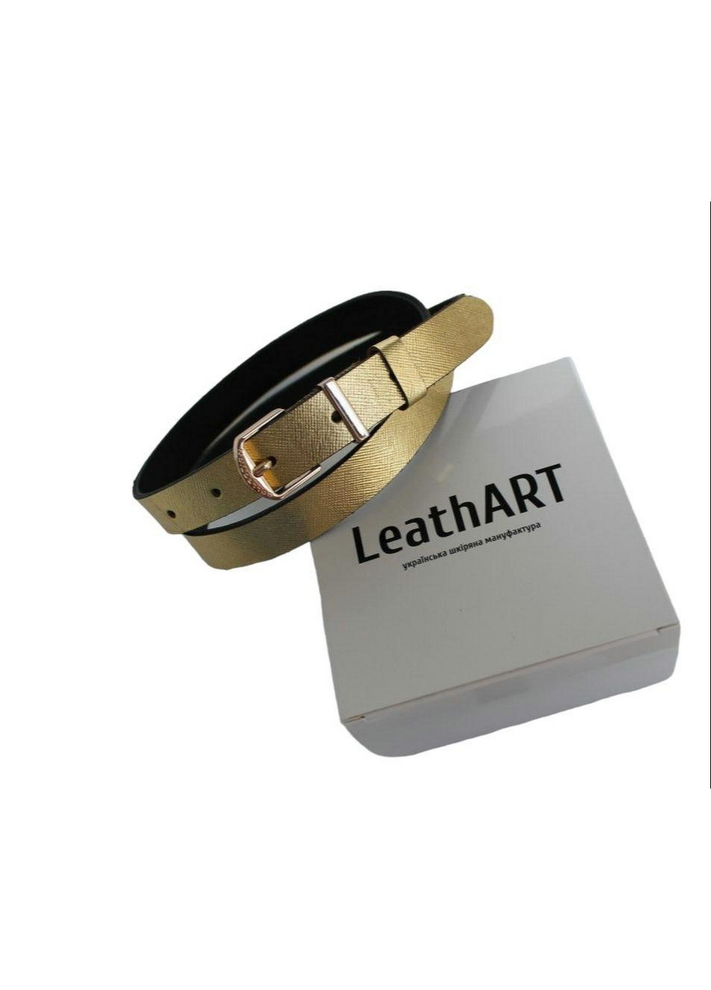 Кожаный женский ремень LeathART (276984996)