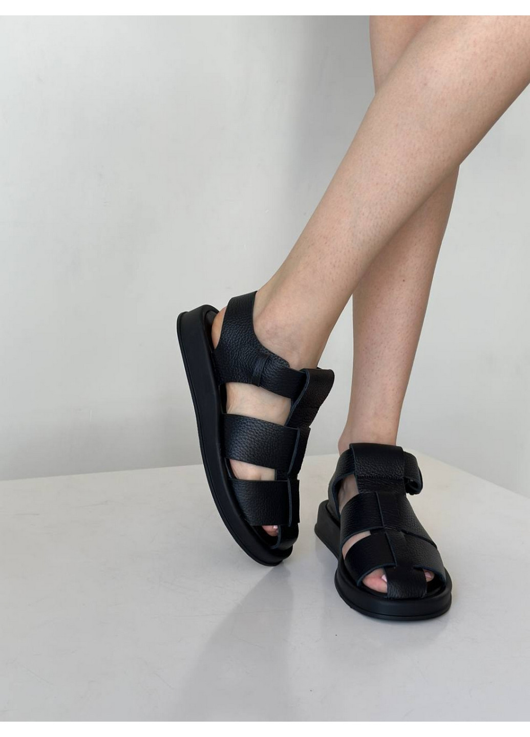 Шкіряні жіночі сандалі VZUTIK (276978264)