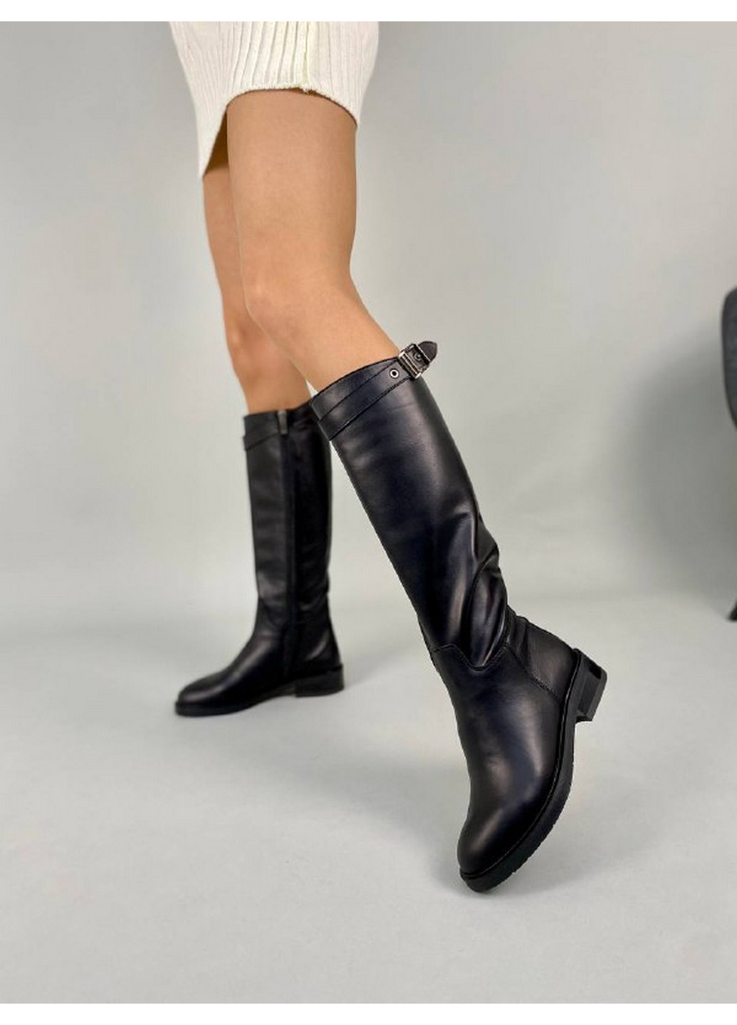 Шкіряні жіночі чоботи VZUTIK (276978173)