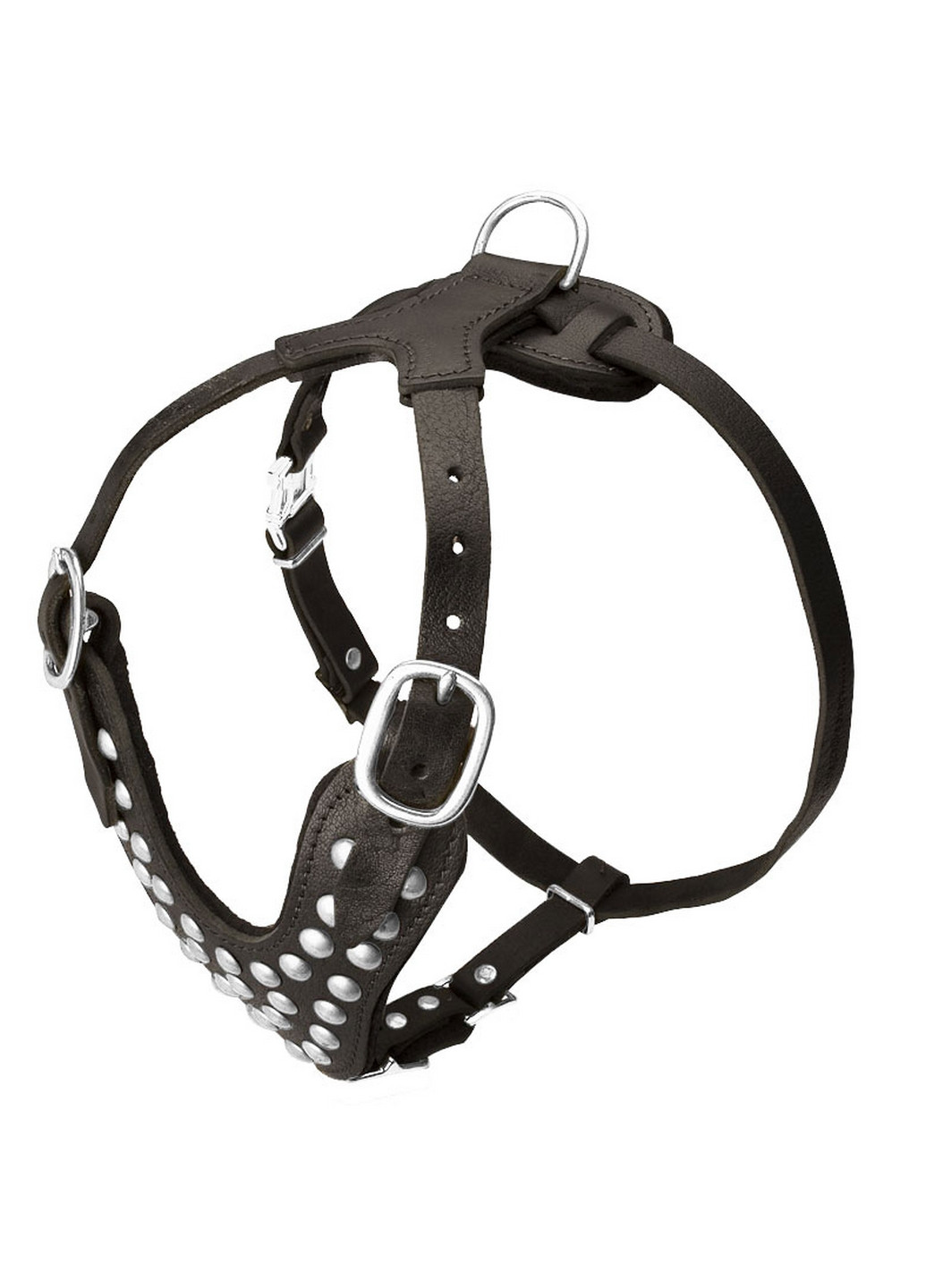 Шлейка прогулянкова із заклепками LeathART (276984021)