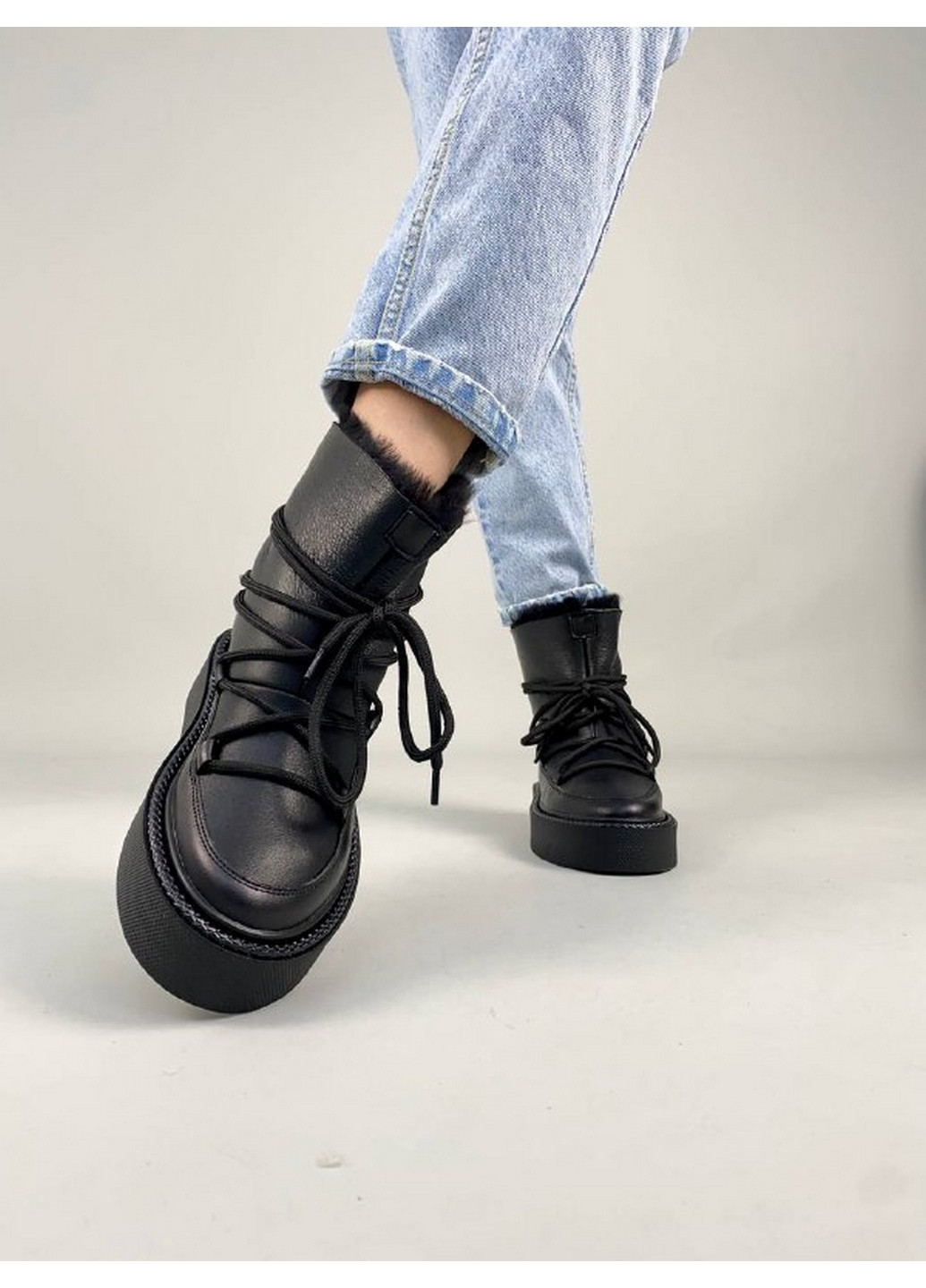 Кожаные женские угги VZUTIK (276979148)